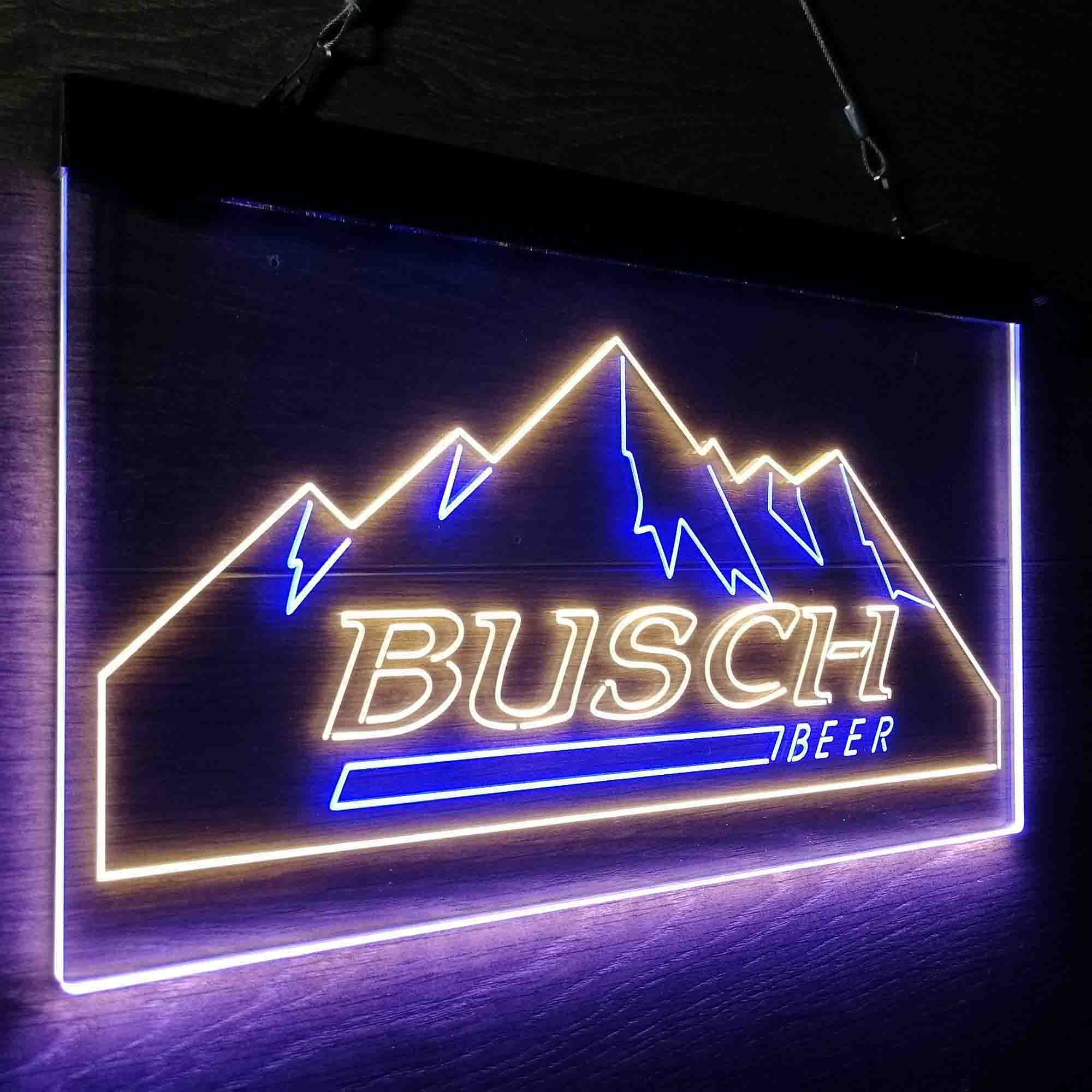 Busch Beer Ice Mountain Neon-Like LED Sign - ProLedSign