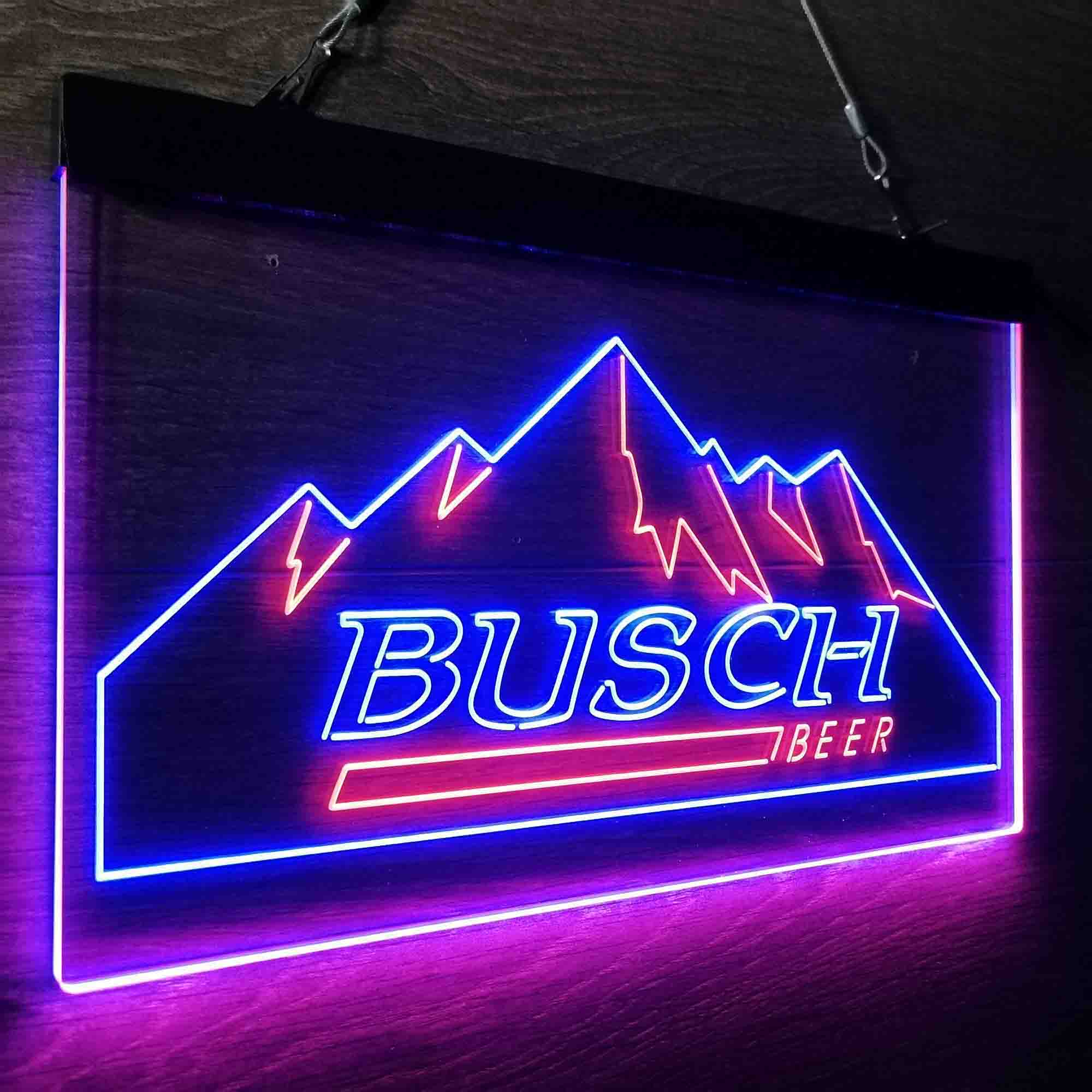 Busch Beer Ice Mountain Neon-Like LED Sign - ProLedSign