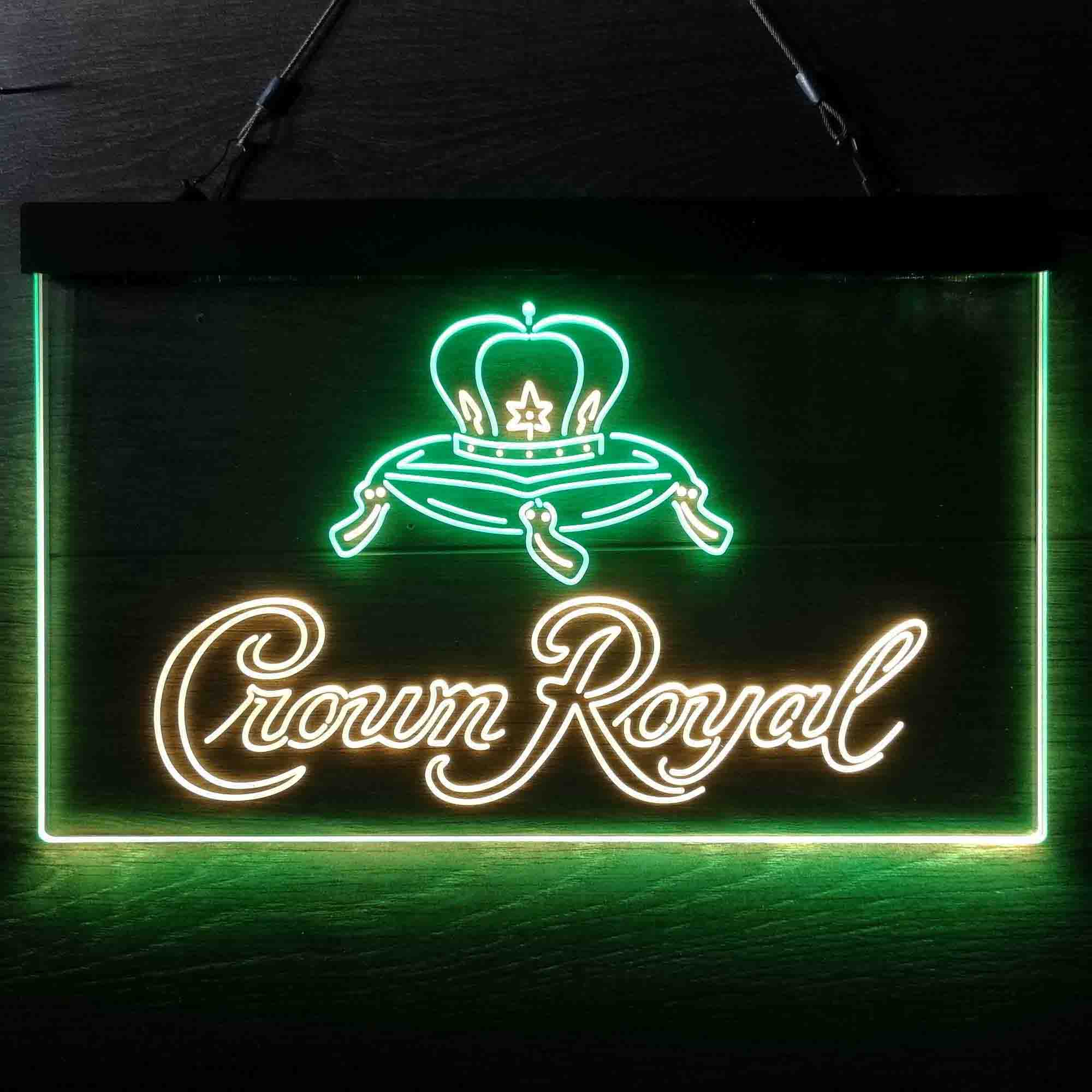 Crown Royal Delicate Line Wine Neon-Like LED Sign