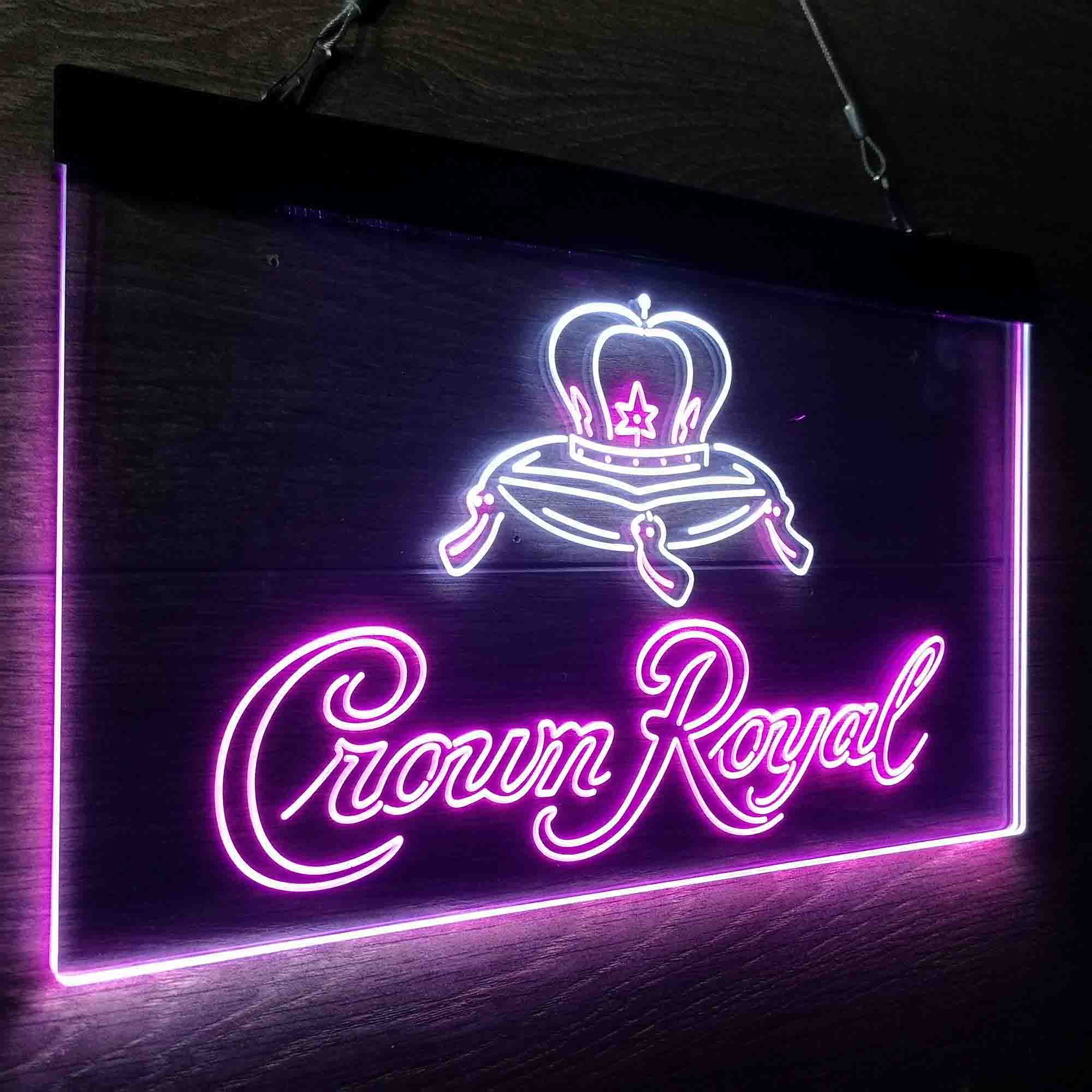 Crown Royal Delicate Line Wine Neon-Like LED Sign - ProLedSign