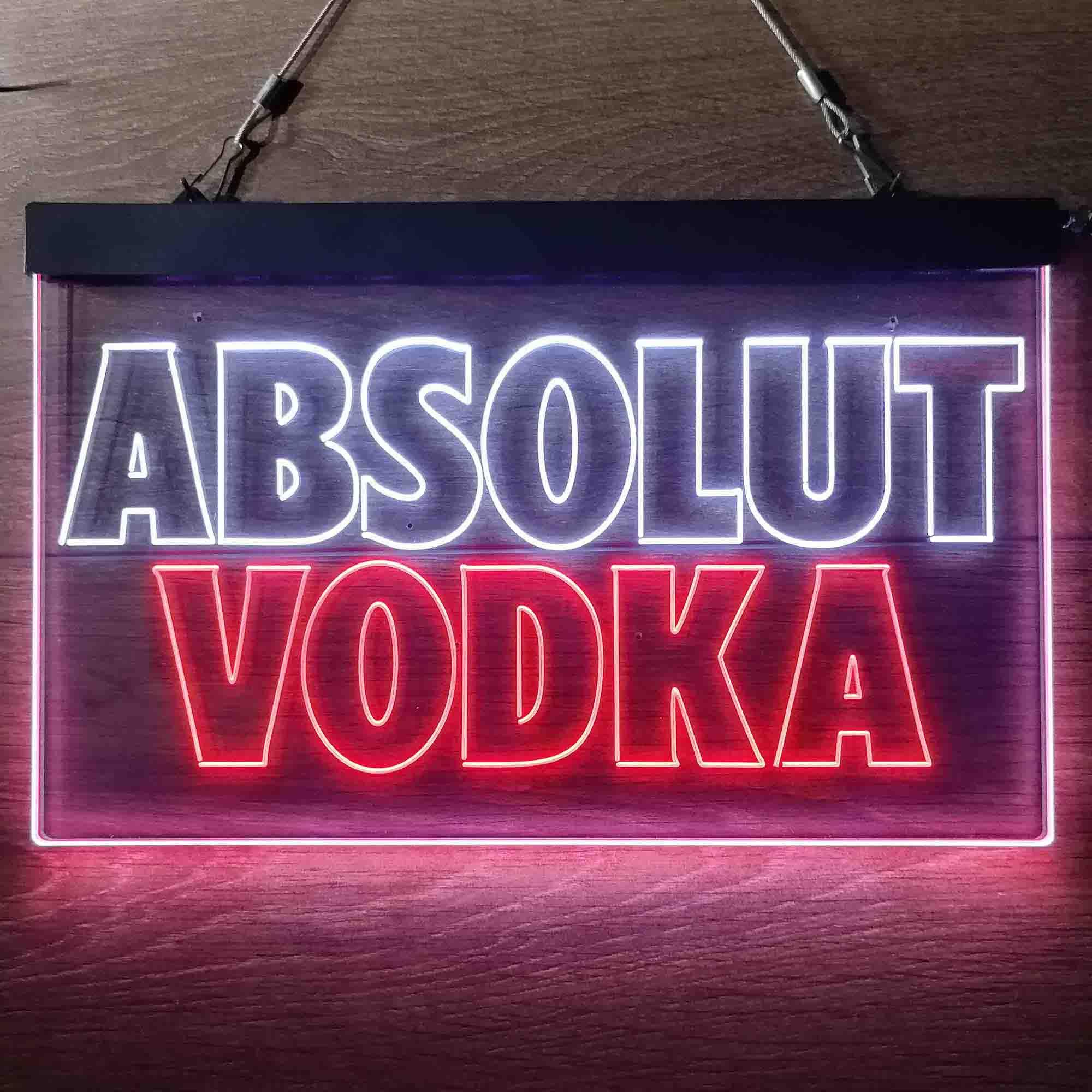 Absolut Vodka Sweden Neon-Like LED Sign