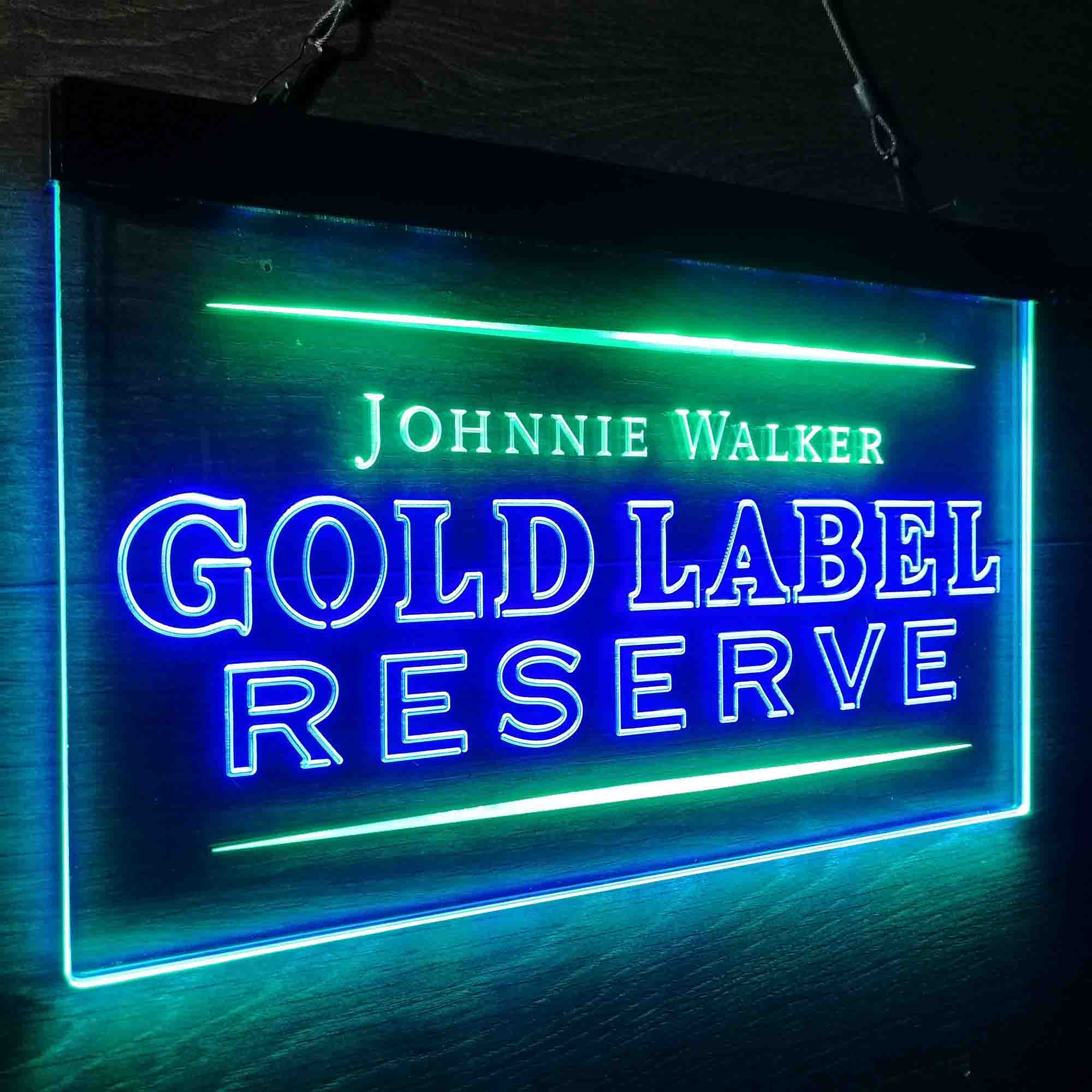 Johnnie Walker Gold Label Neon LED Sign