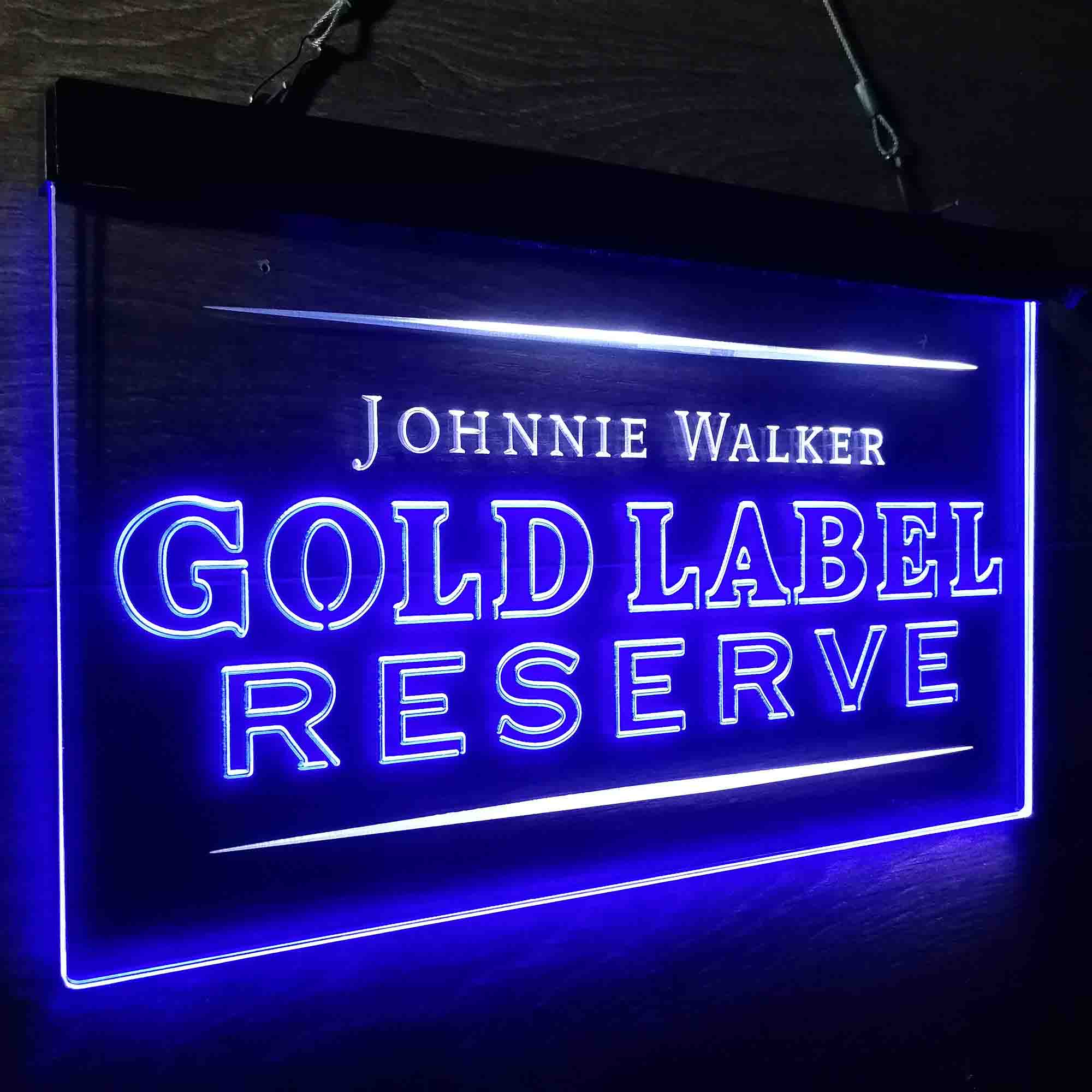 Johnnie Walker Gold Label Neon LED Sign