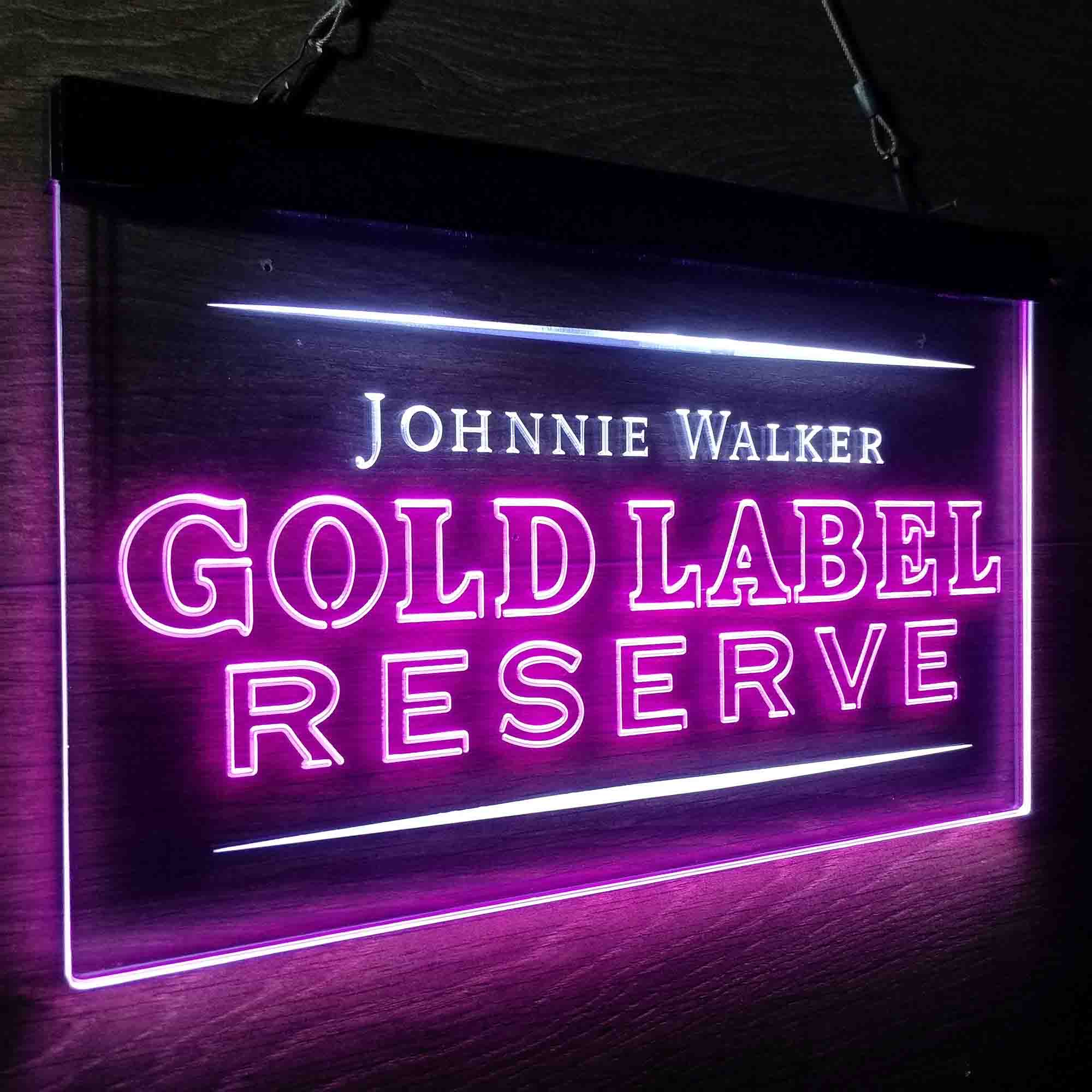 Johnnie Walker Gold Label Neon LED Sign