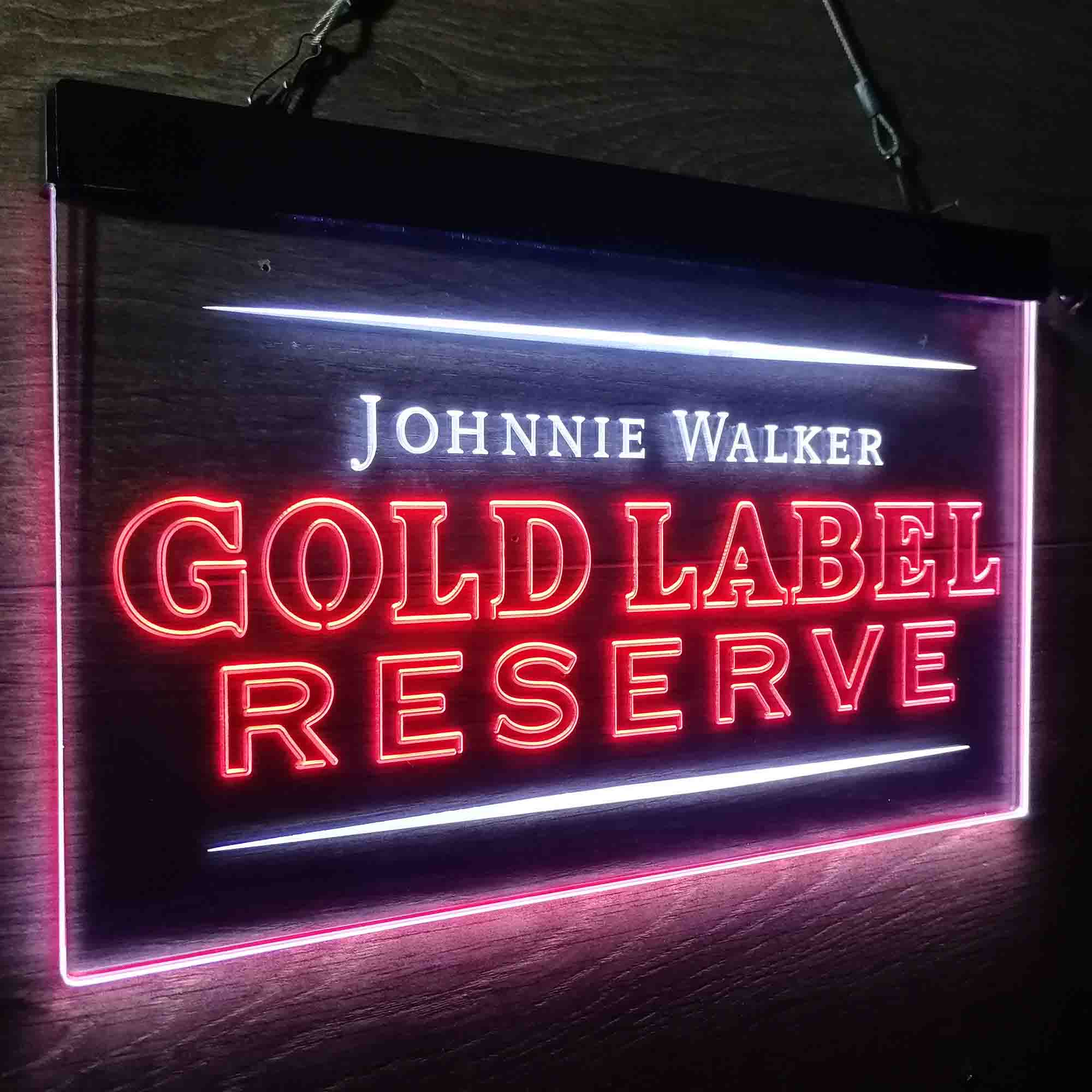 Johnnie Walker Gold Label Neon LED Sign