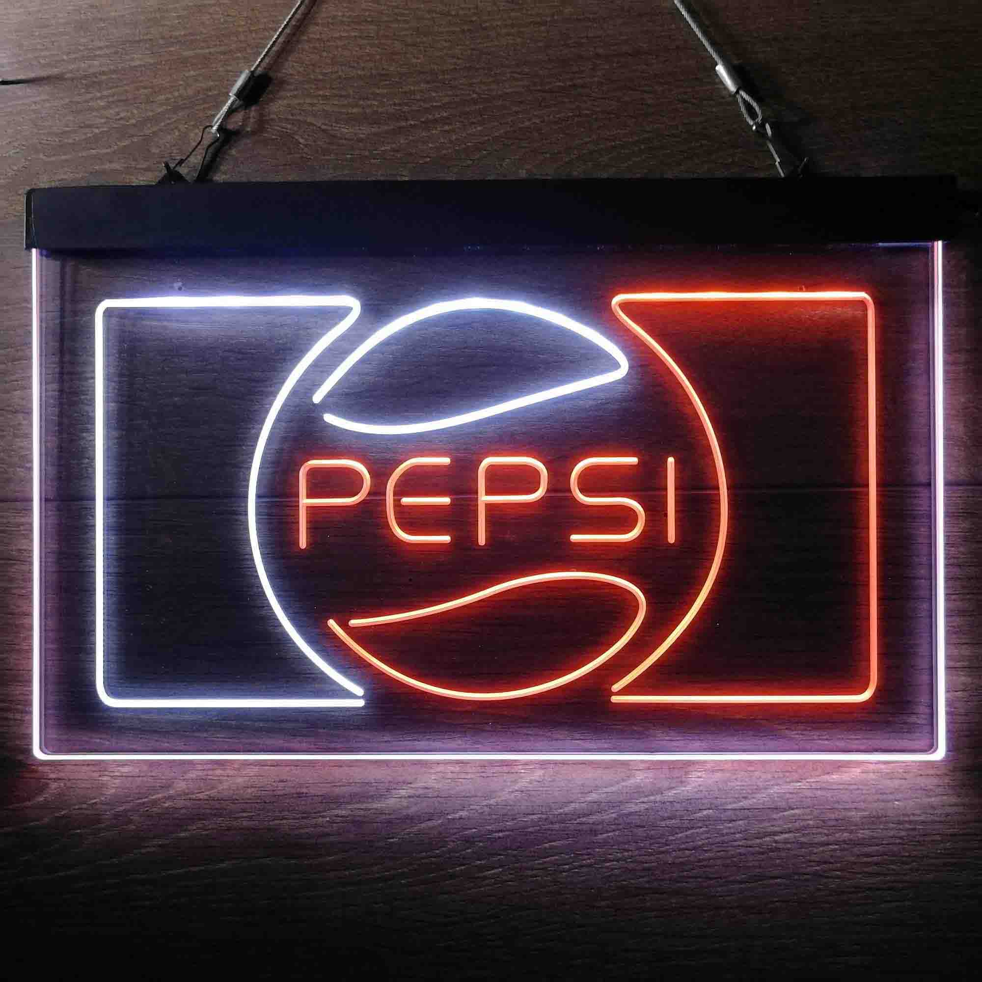 Pepsi Cola Classic Drink Neon-Like LED Sign