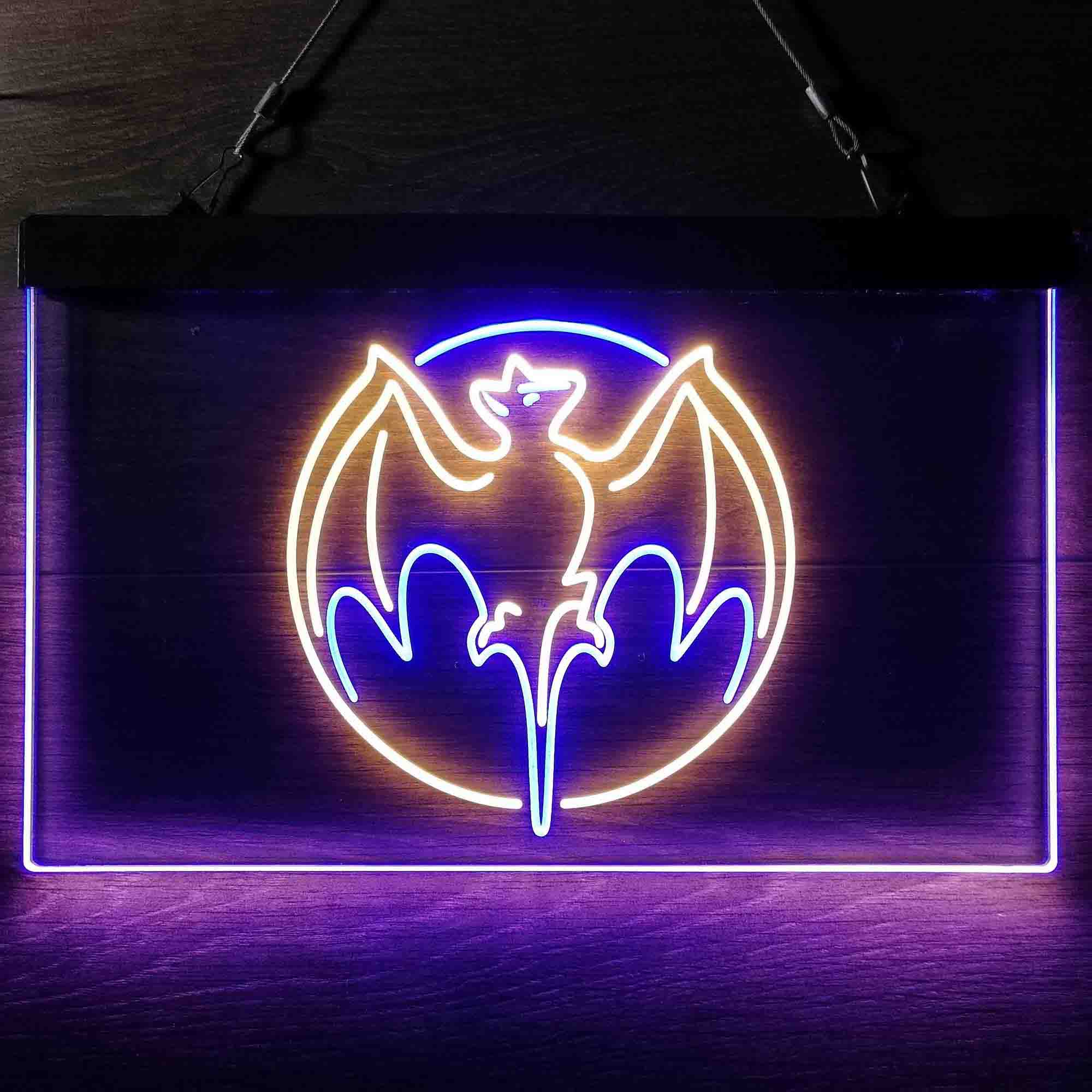Bacardi Rum Bat Neon-Like LED Sign