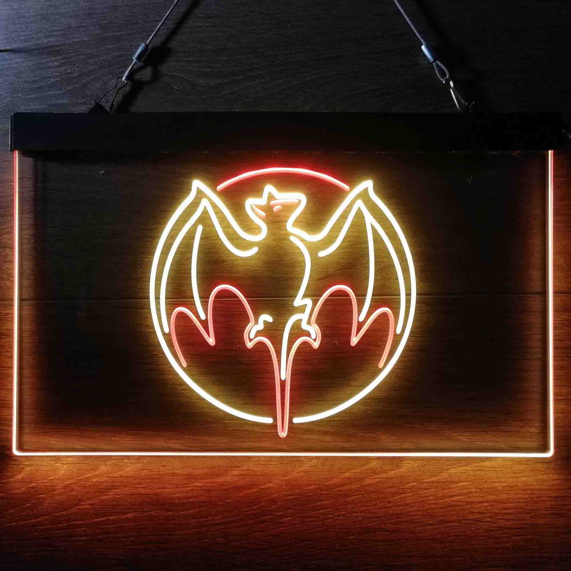 Bacardi Rum Bat Neon-Like LED Sign - ProLedSign