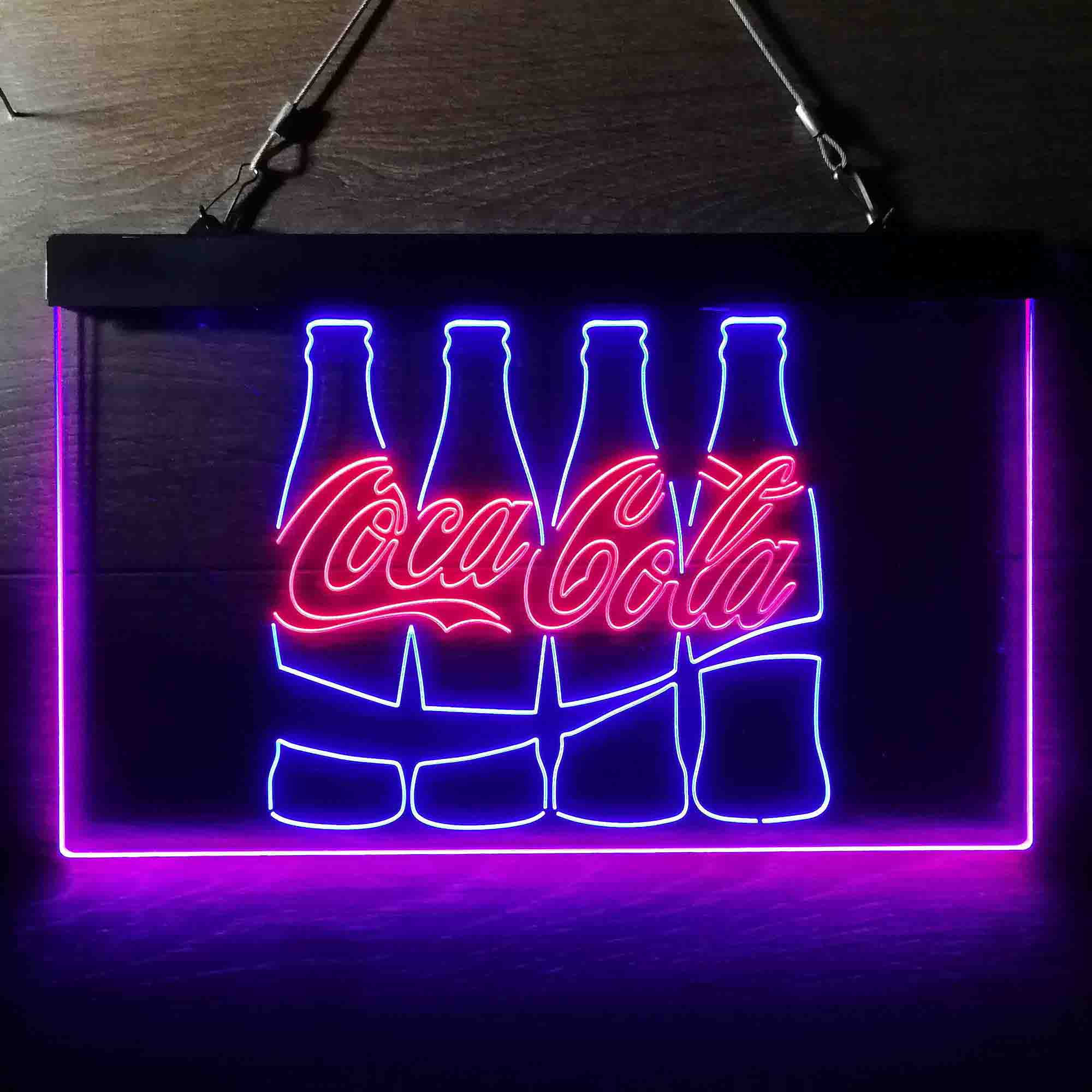 Coca Cola Bottles Neon-Like LED Sign - ProLedSign