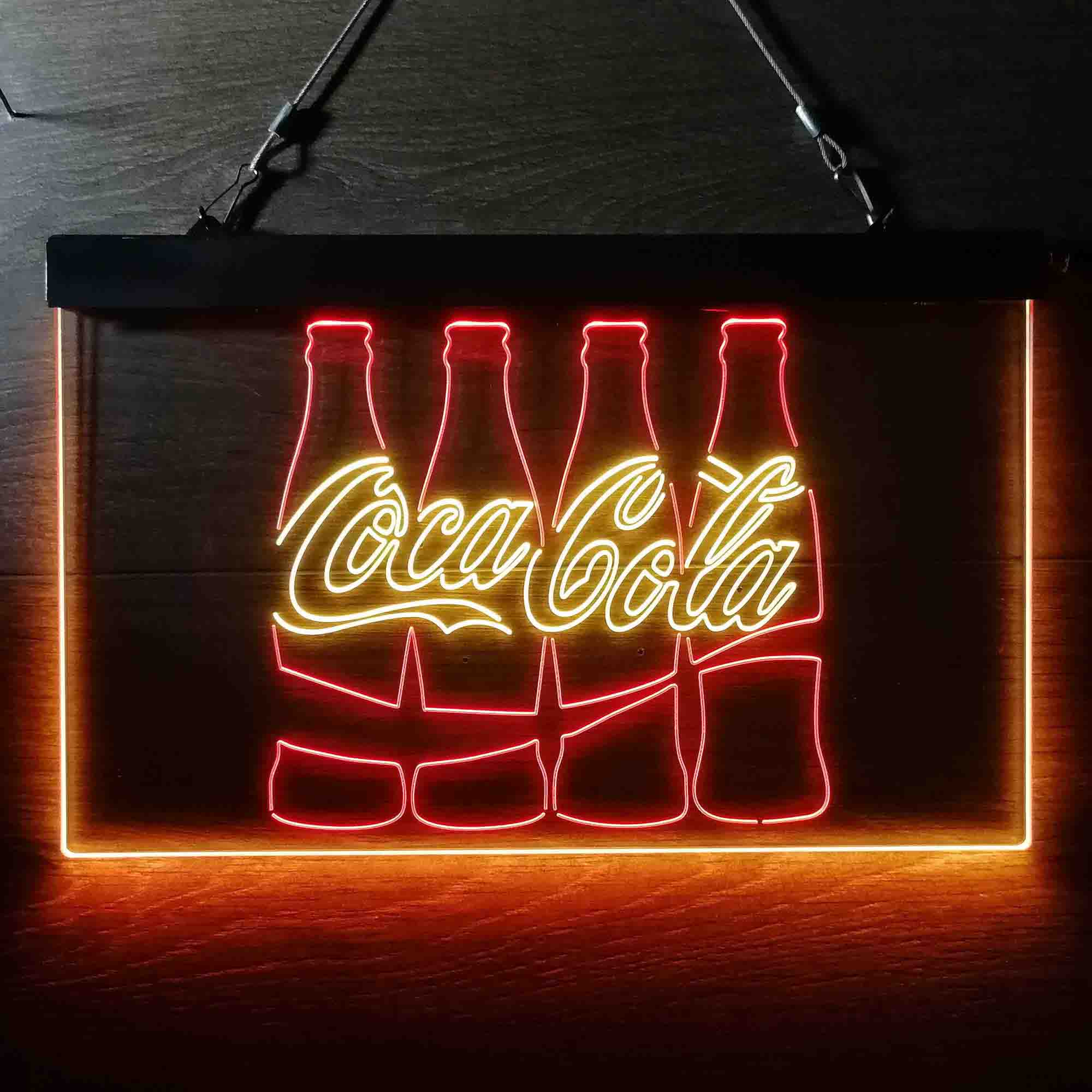 Coca Cola Bottles Neon-Like LED Sign