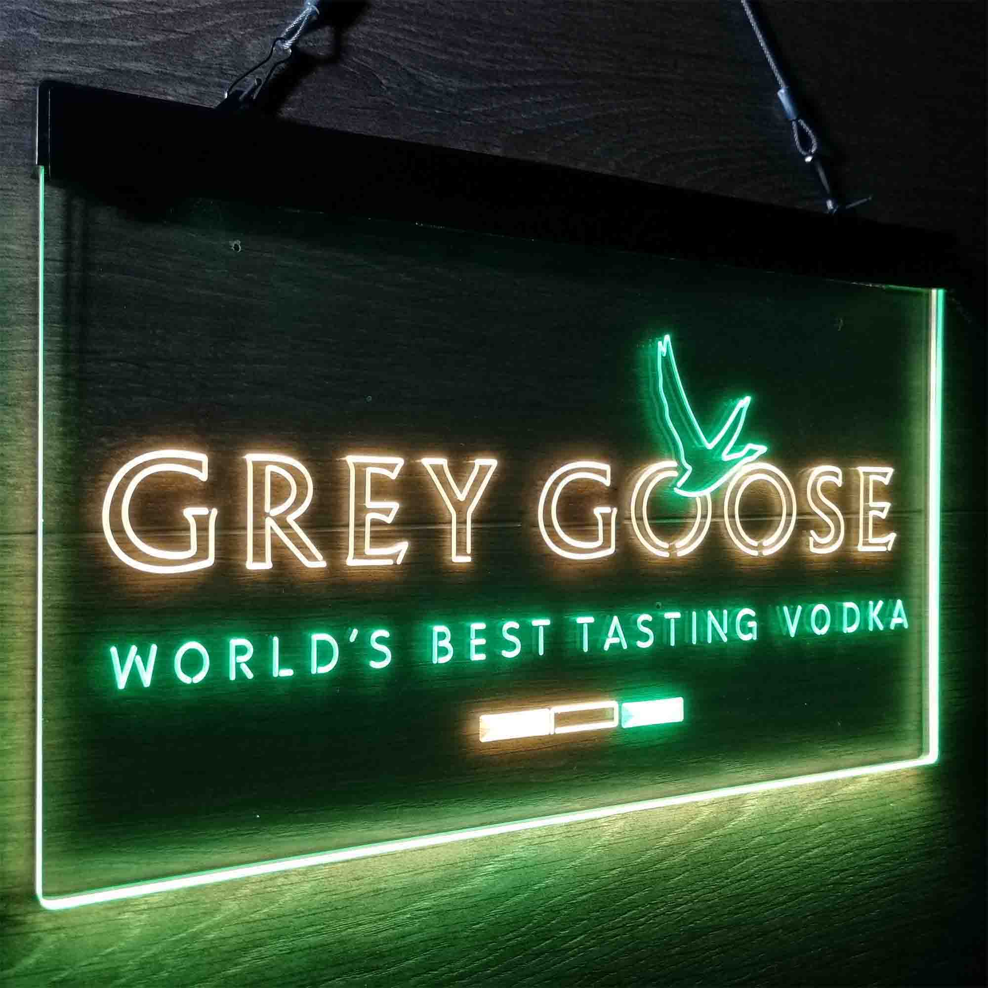 Grey Goose World's Best Vodka Neon-Like LED Sign