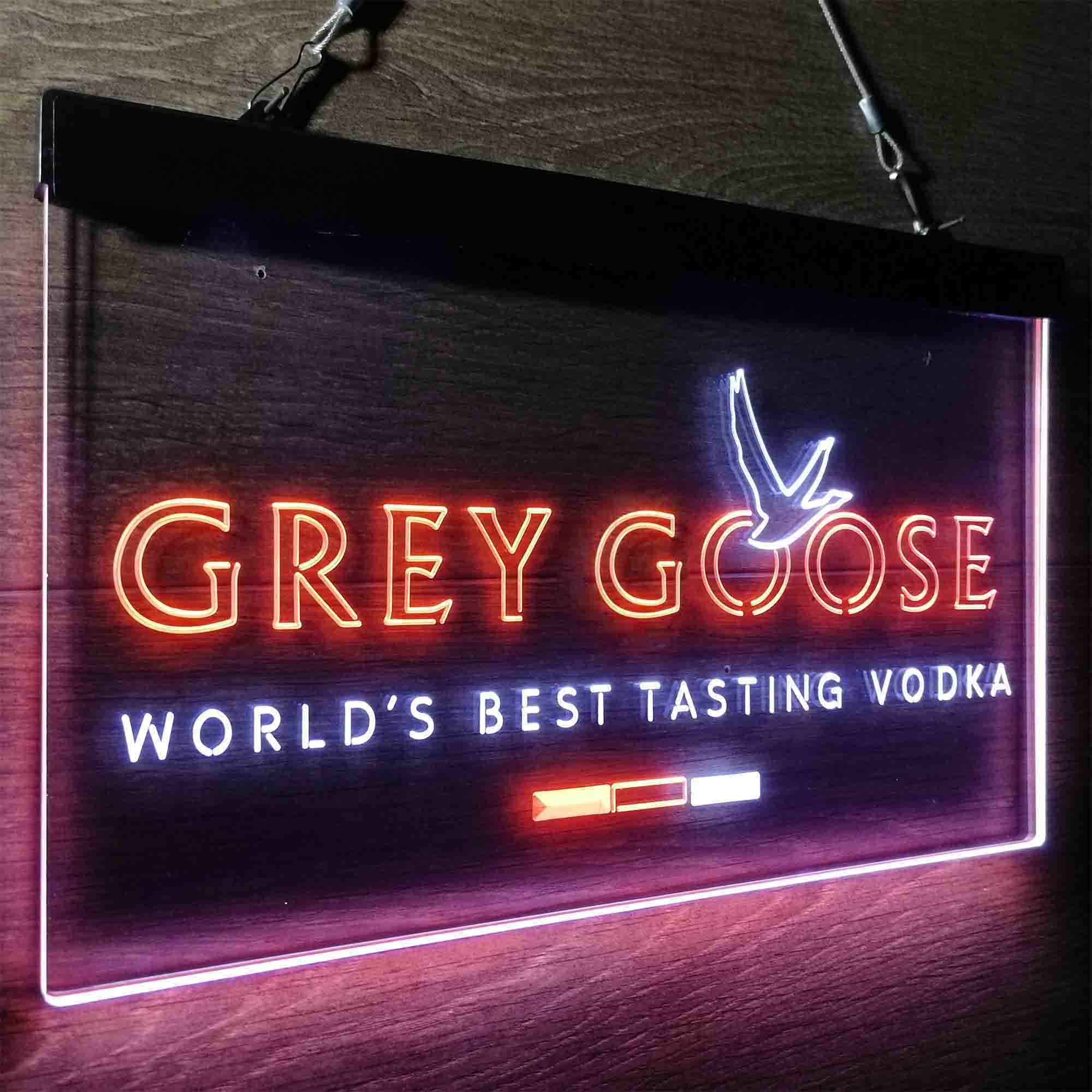 Grey Goose World's Best Vodka Neon-Like LED Sign