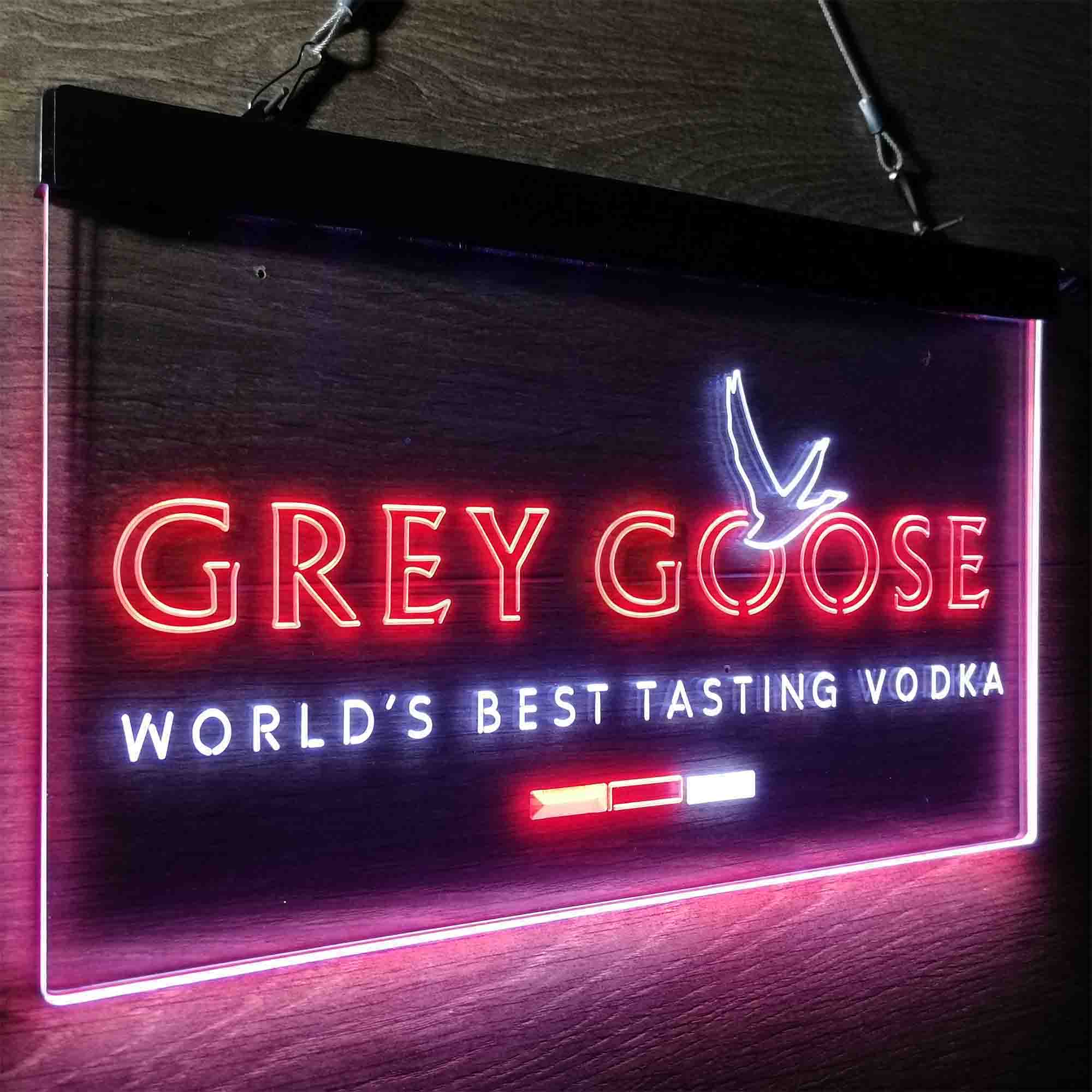 Grey Goose World's Best Vodka Neon-Like LED Sign