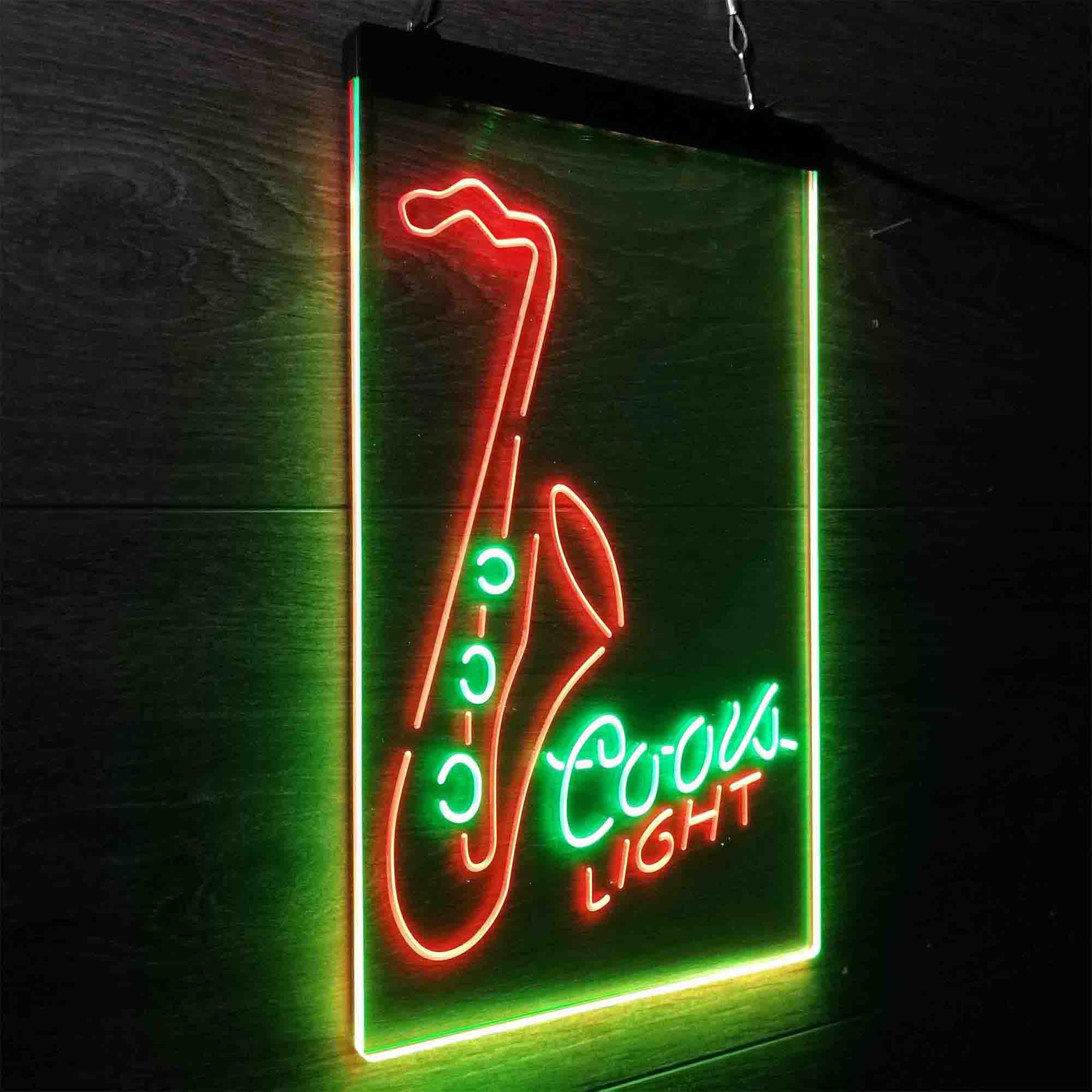 Coors Lite Saxophone Neon-Like LED Sign - ProLedSign