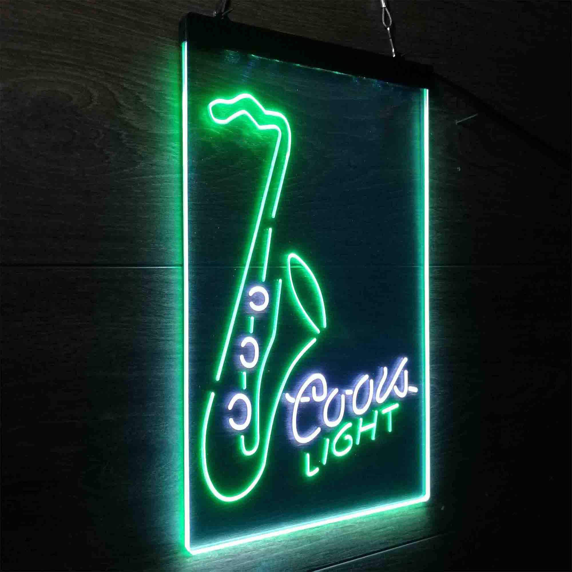 Coors Lite Saxophone Neon-Like LED Sign - ProLedSign