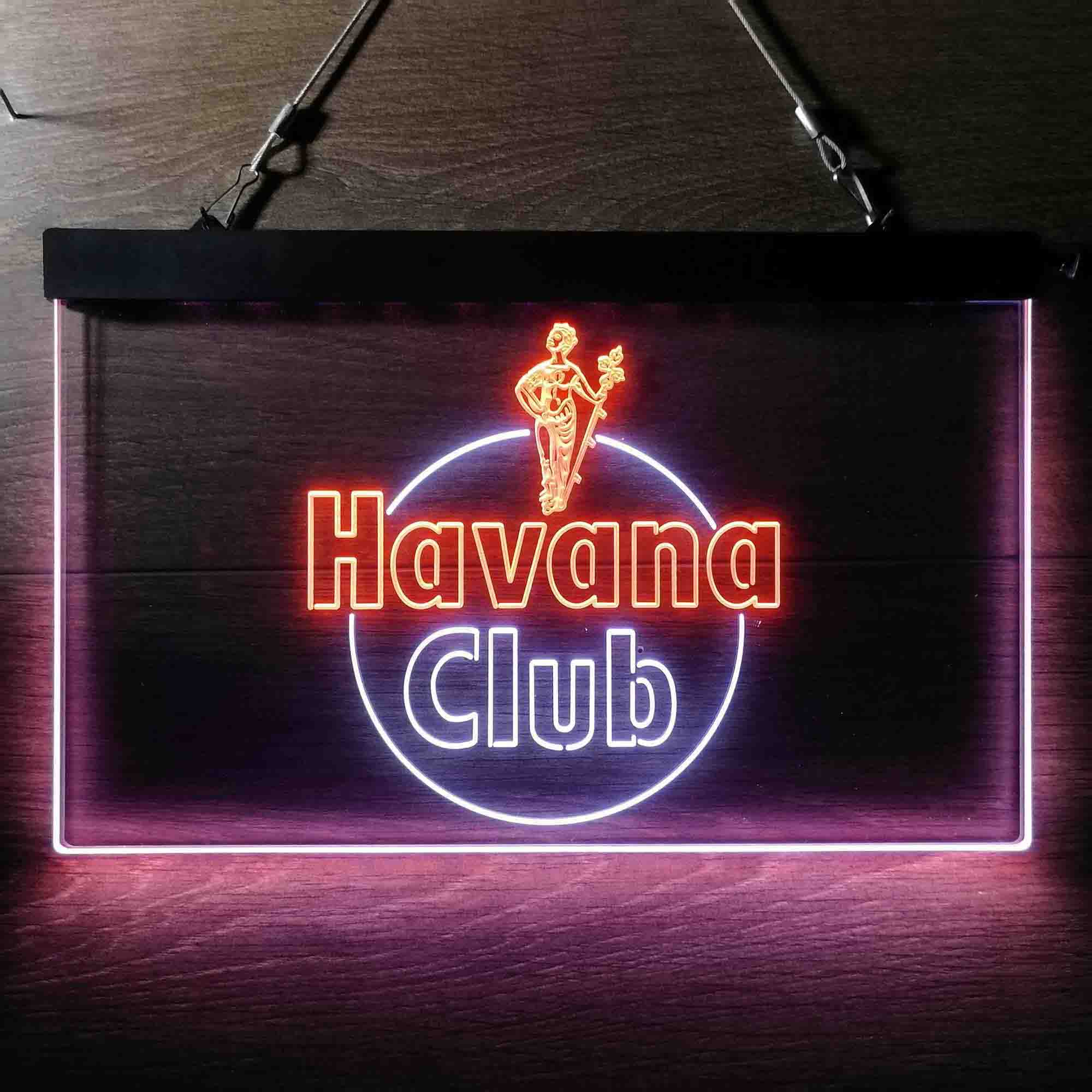 Havana Club Dual Color LED Neon Sign ProLedSign