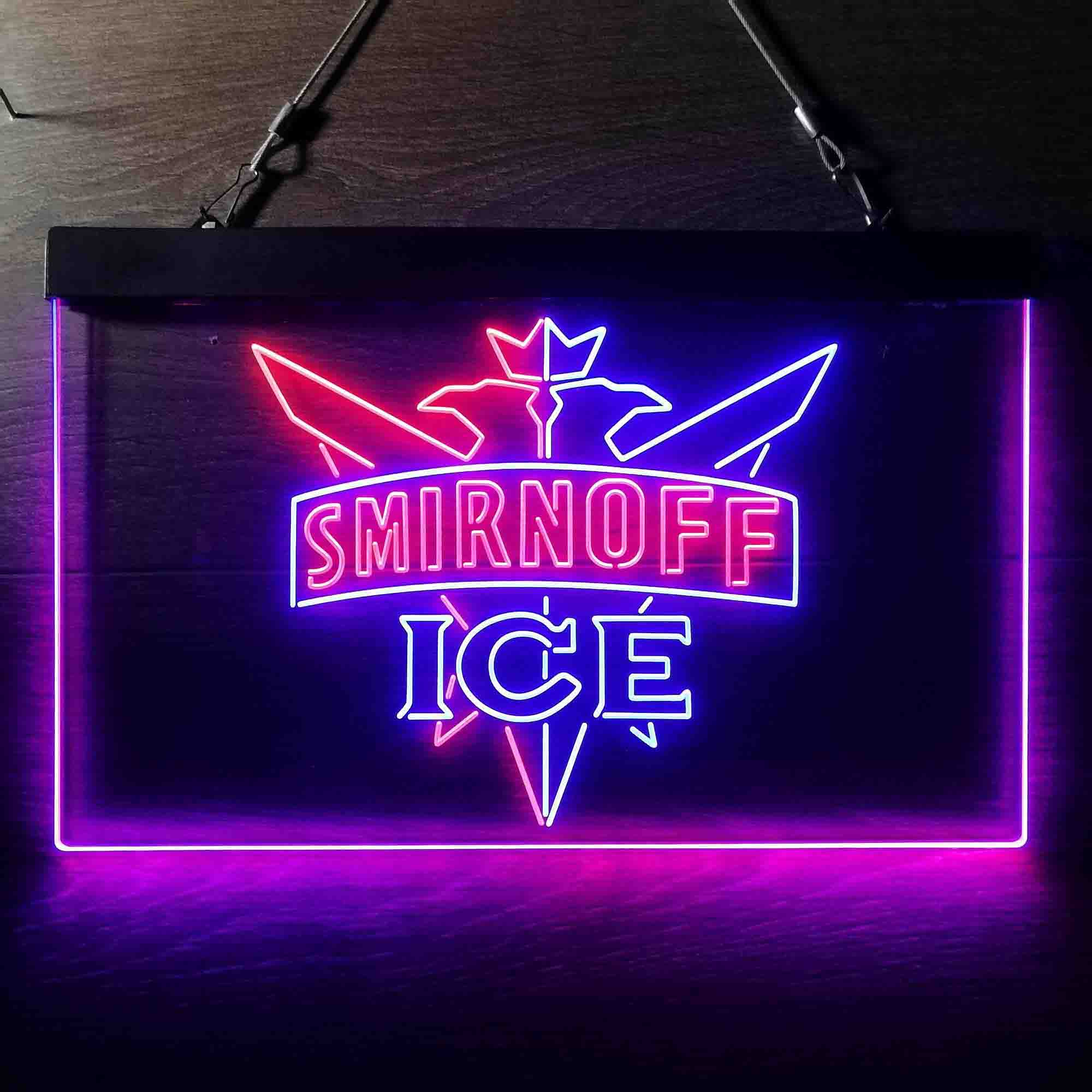 Smirnoff Vodka Bar Neon-Like LED Sign