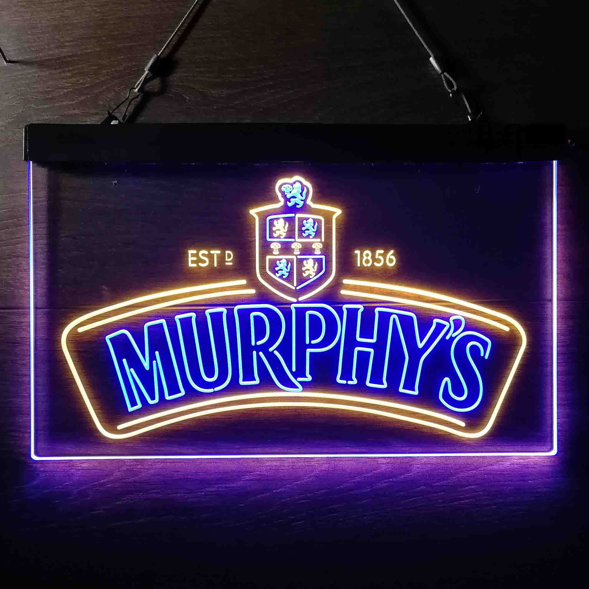 Murphy's Beer Est 1856 Dual Color LED Neon Sign ProLedSign