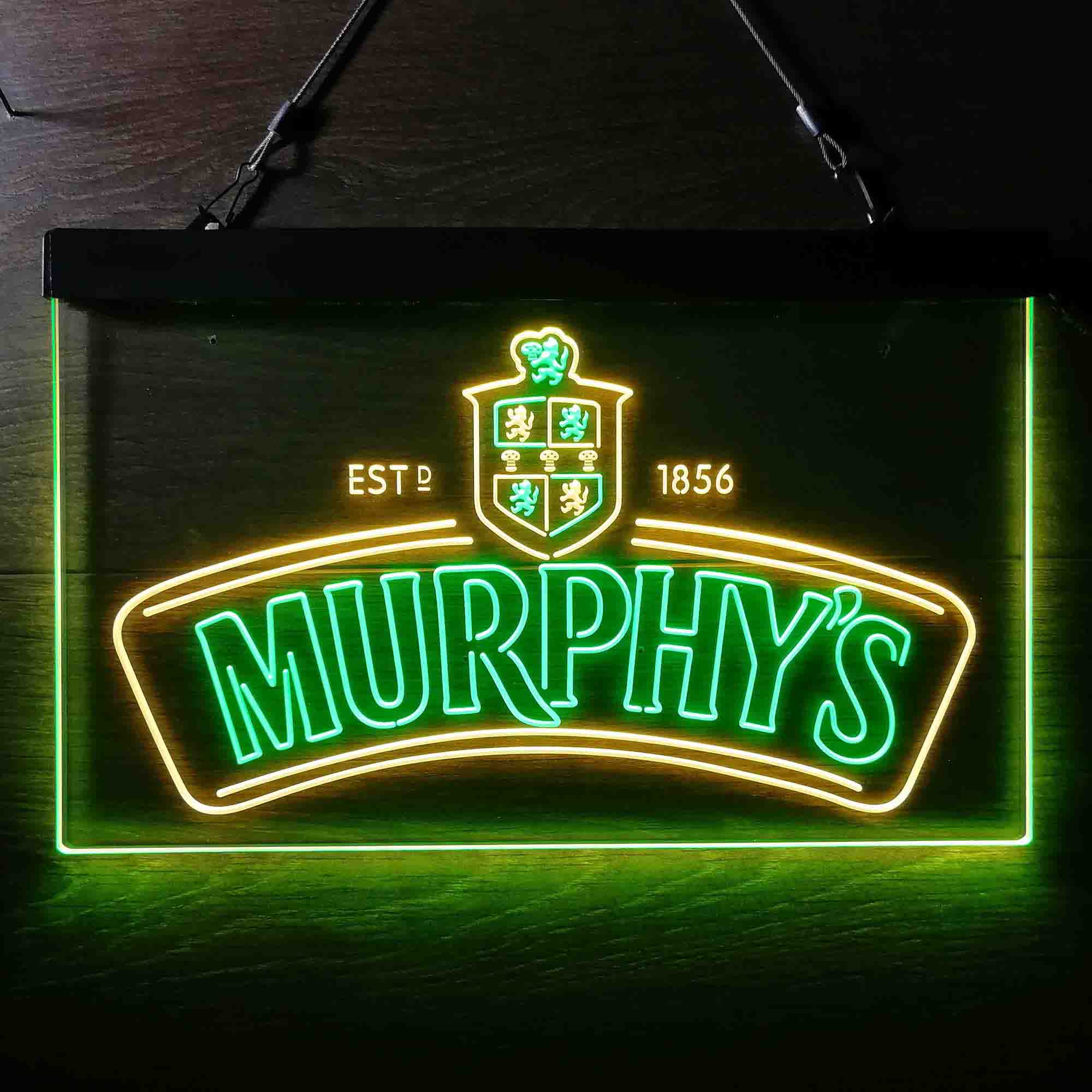 Murphy's Beer Est 1856 Dual Color LED Neon Sign ProLedSign
