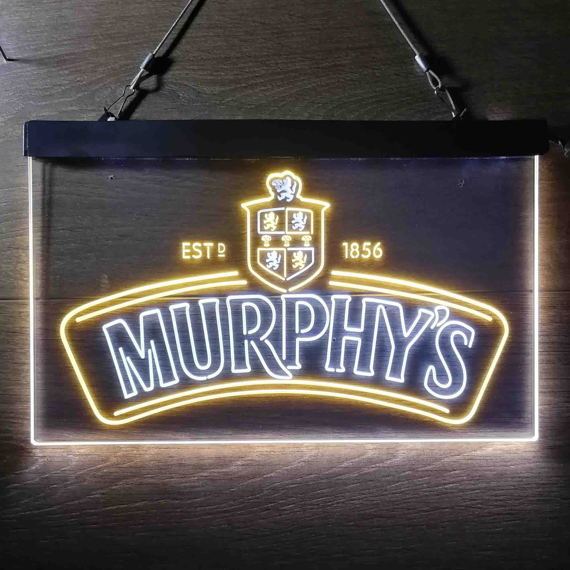 Murphy's Beer Est 1856 Dual Color LED Neon Sign ProLedSign