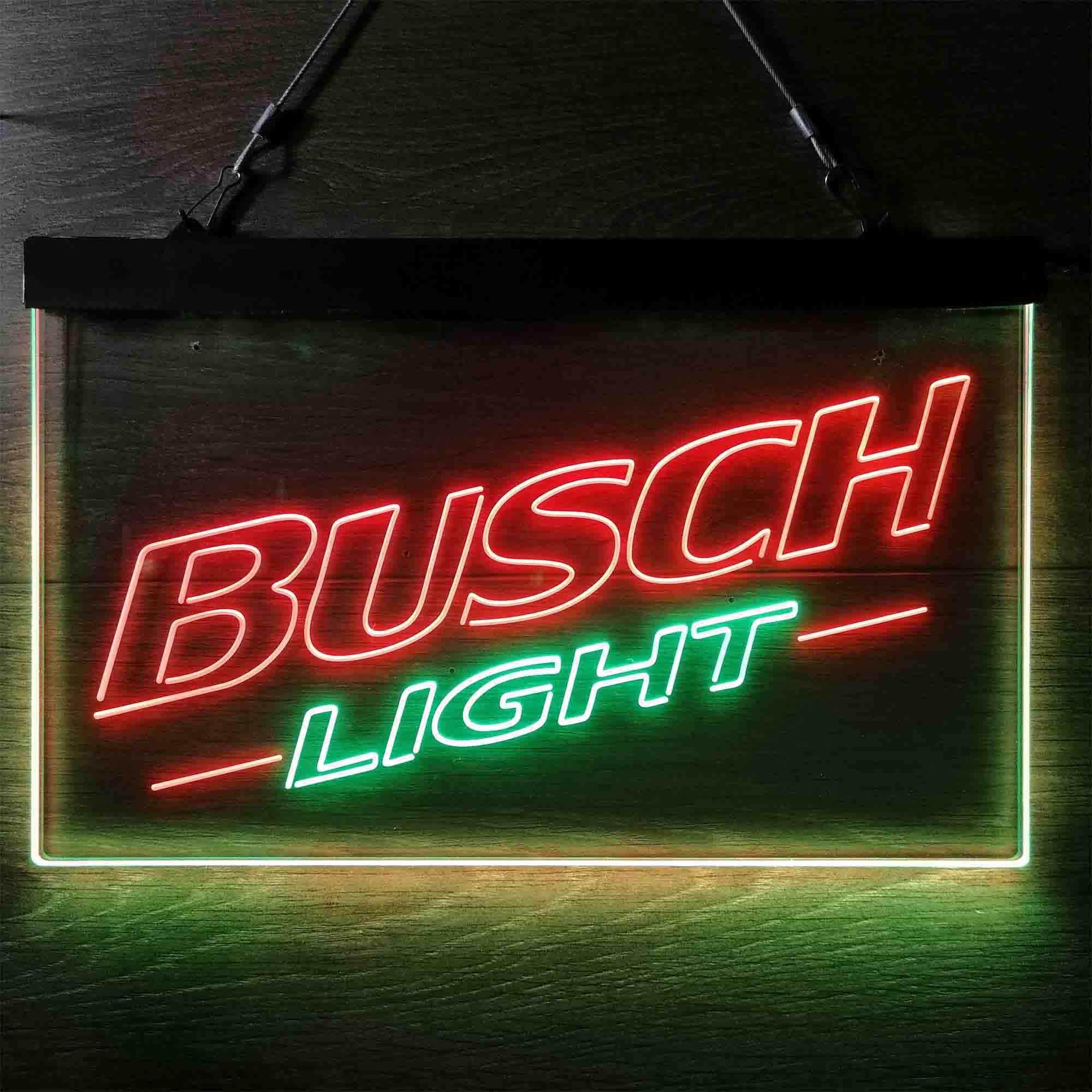 Busch Light Upslope Logo Dual Color LED Neon Sign ProLedSign