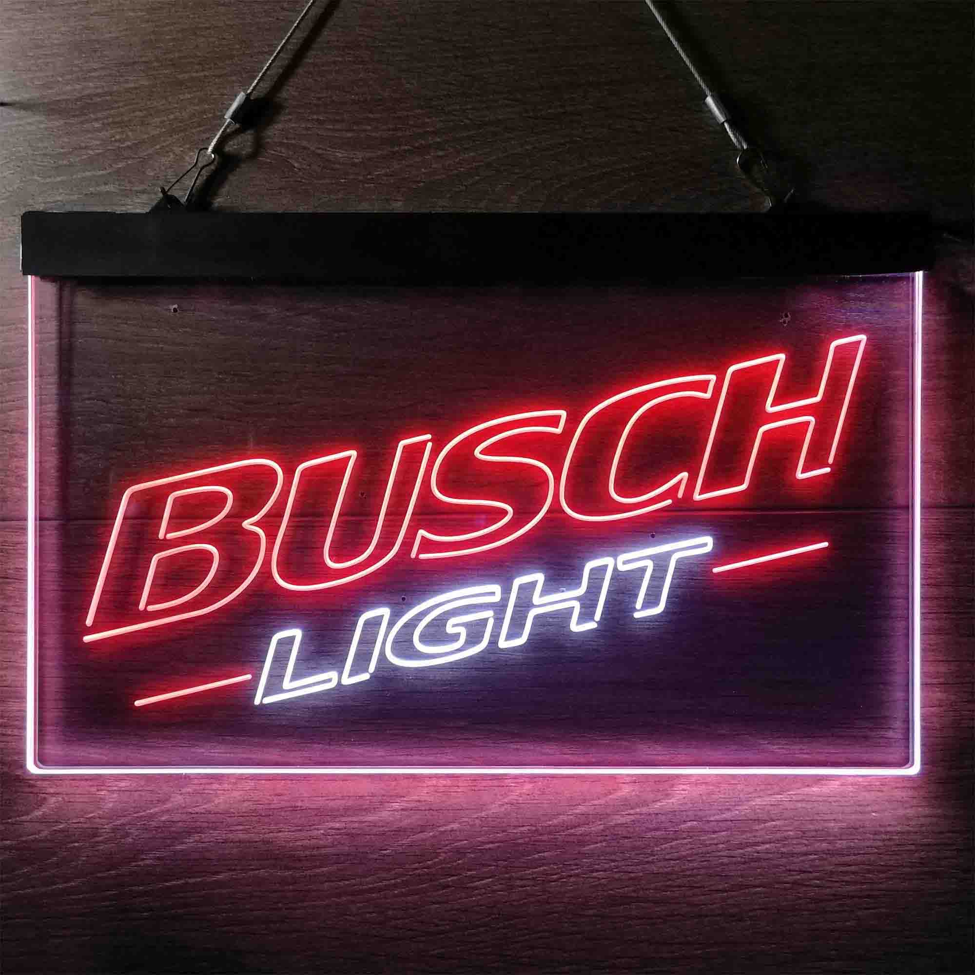 Busch Light Upslope Logo Dual Color LED Neon Sign ProLedSign