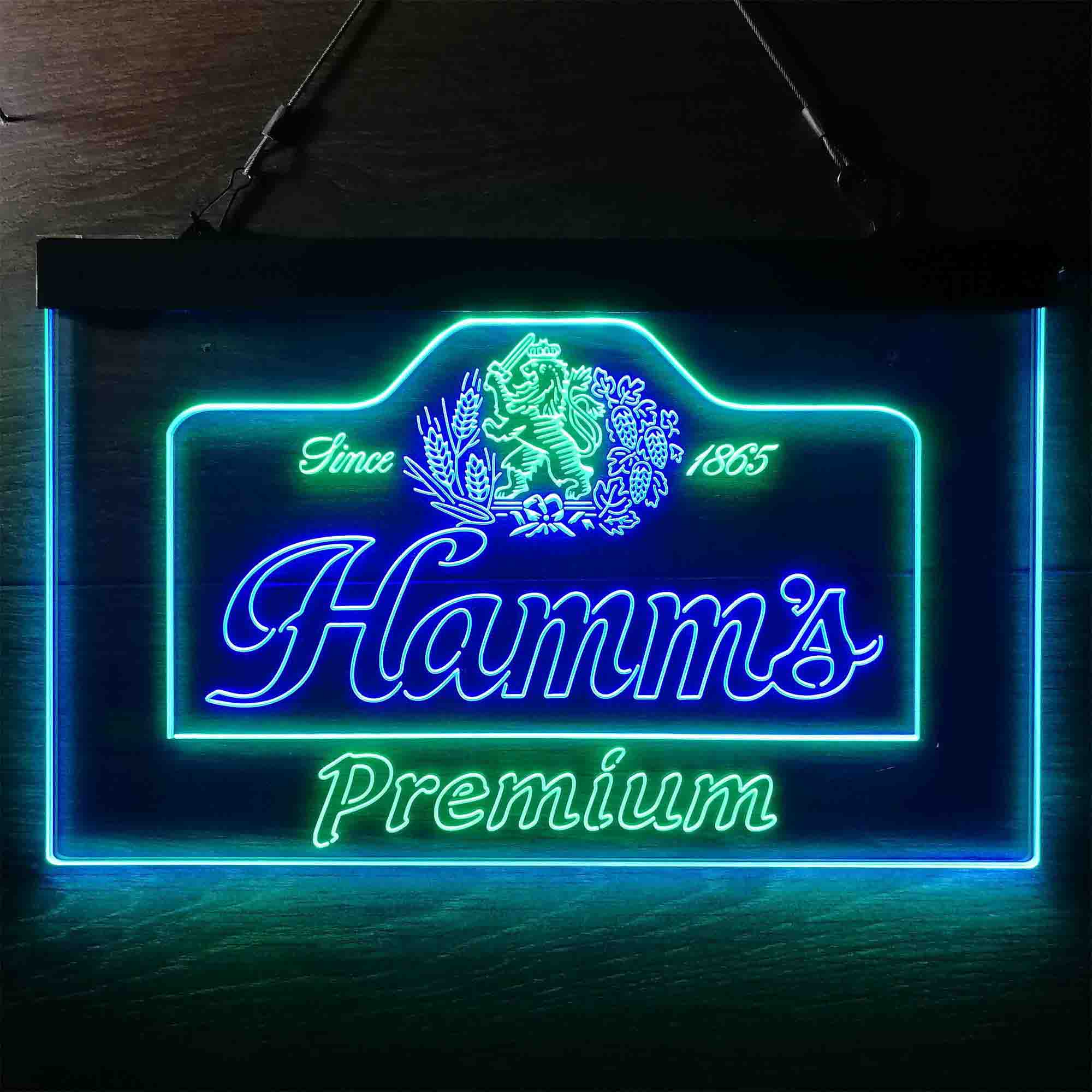 Hamm's Premium Est 1865 Neon-Like LED Sign