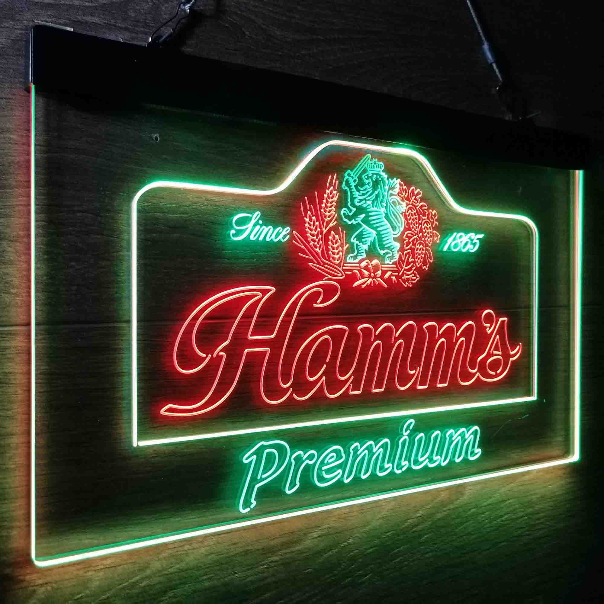 Hamm's Premium Est 1865 Neon-Like LED Sign