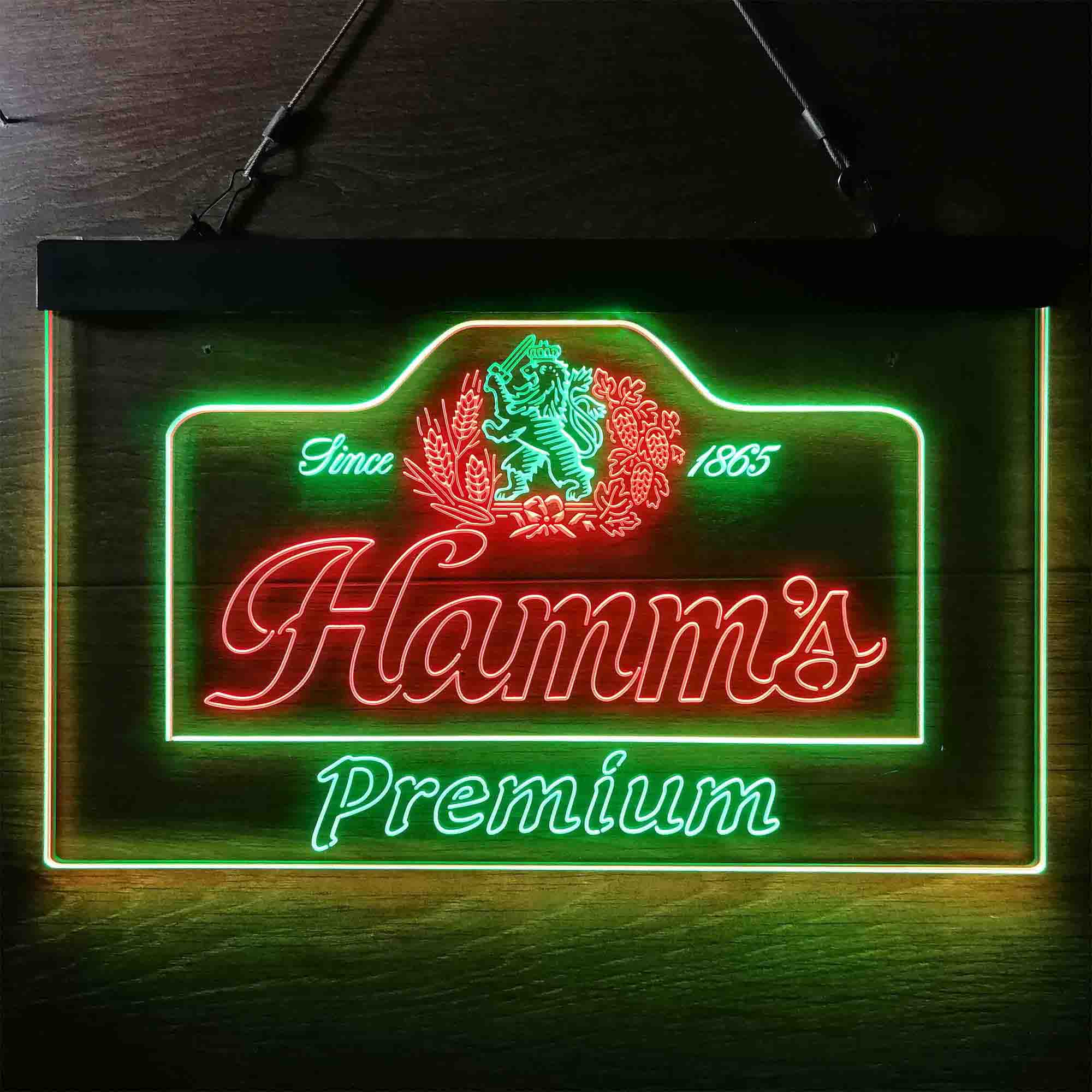 Hamm's Premium Est 1865 Neon-Like LED Sign
