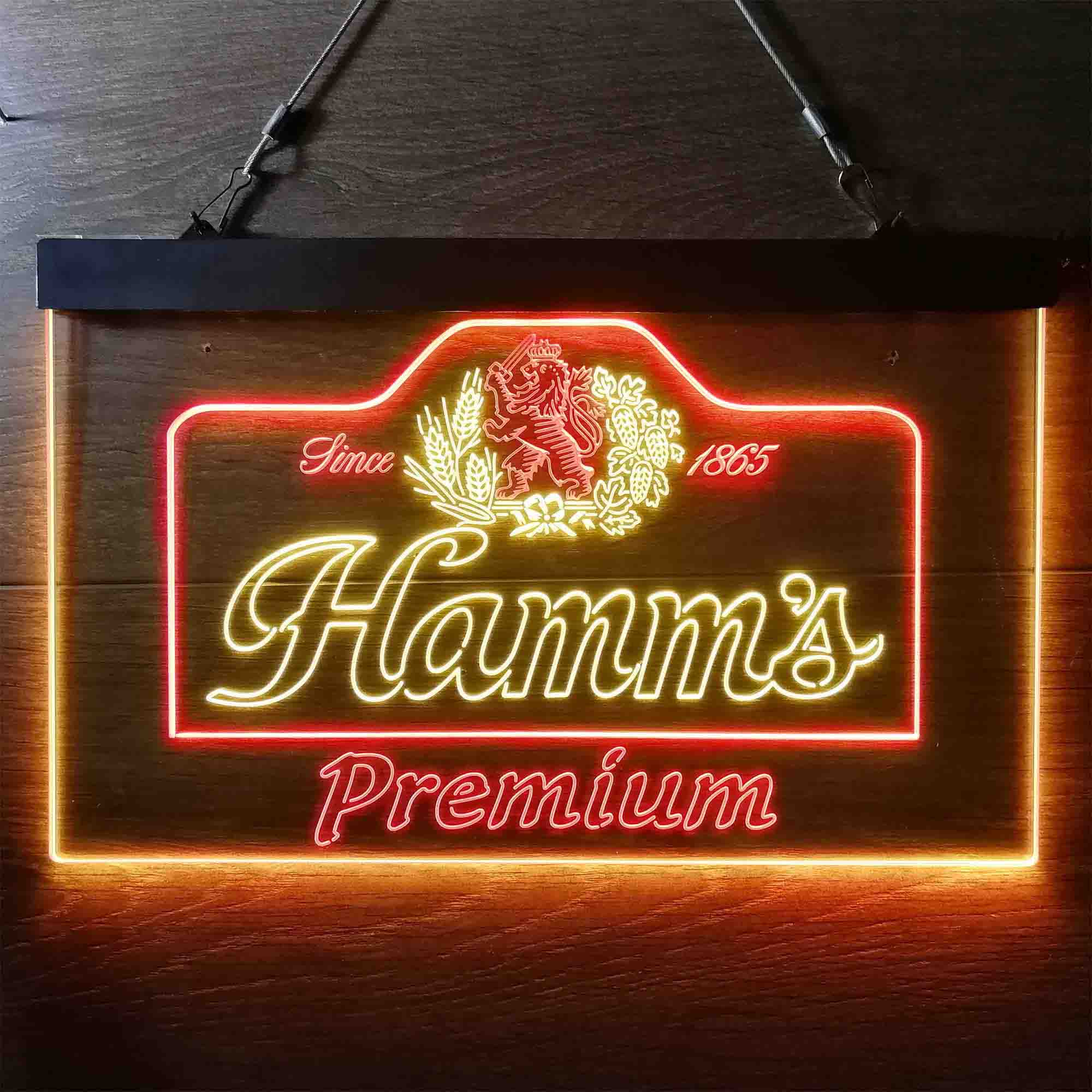 Hamm's Premium Est 1865 Neon-Like LED Sign