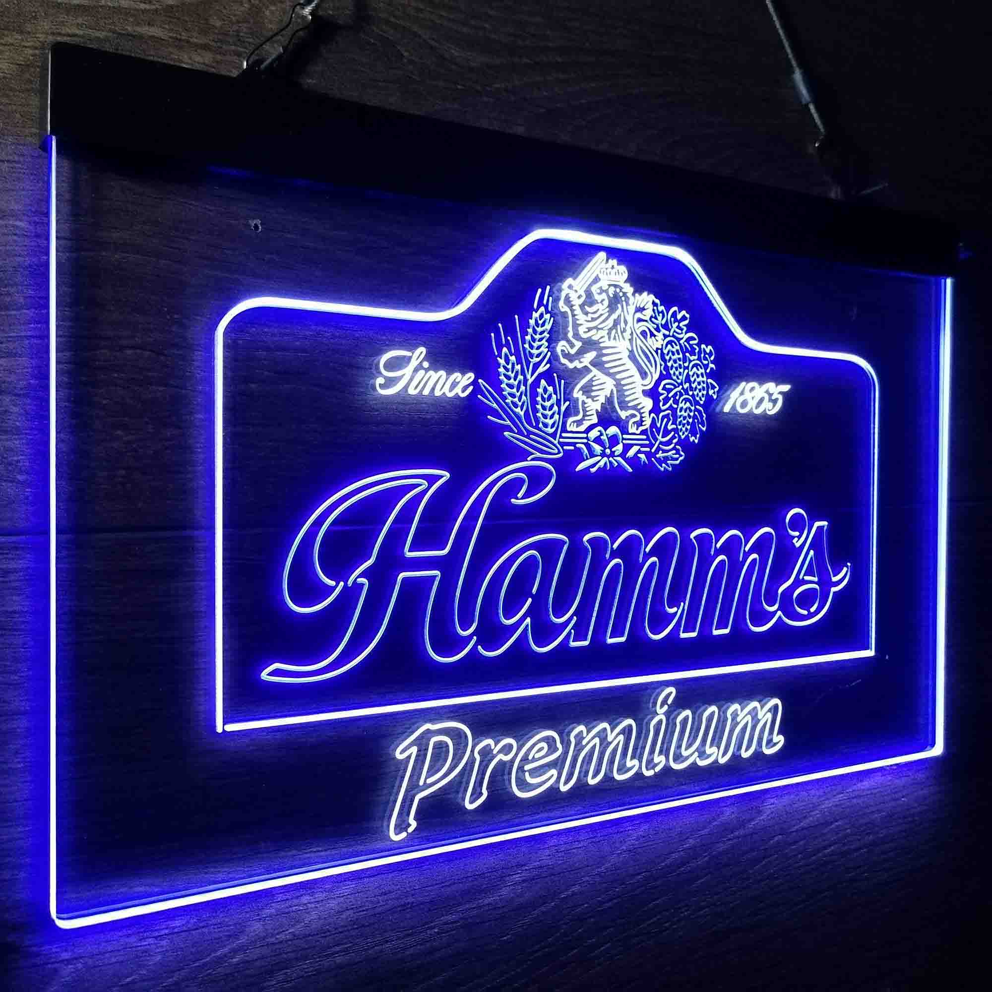 Hamm's Premium Est 1865 Neon-Like LED Sign