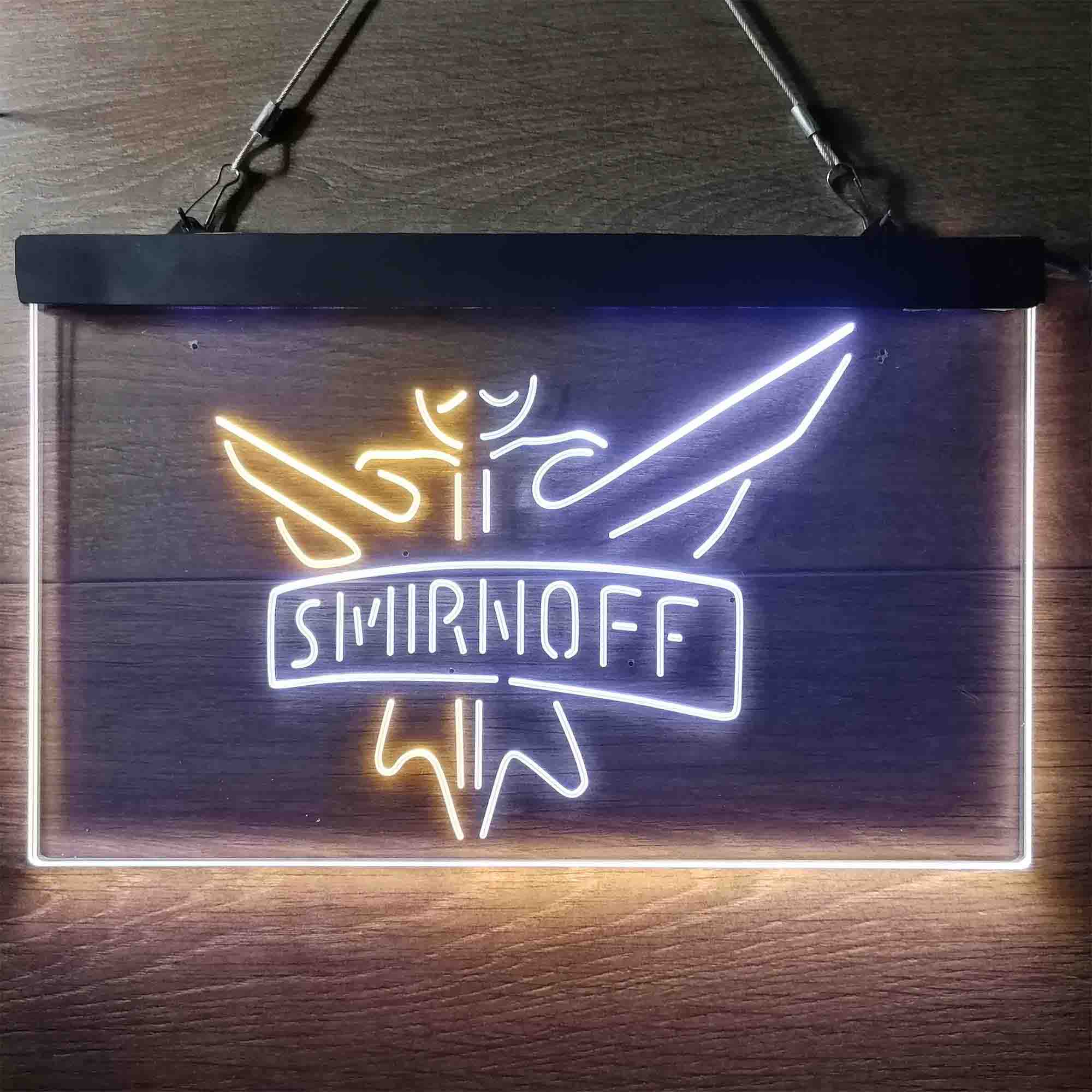 Smirnoff Beverages Dual Color LED Neon Sign ProLedSign