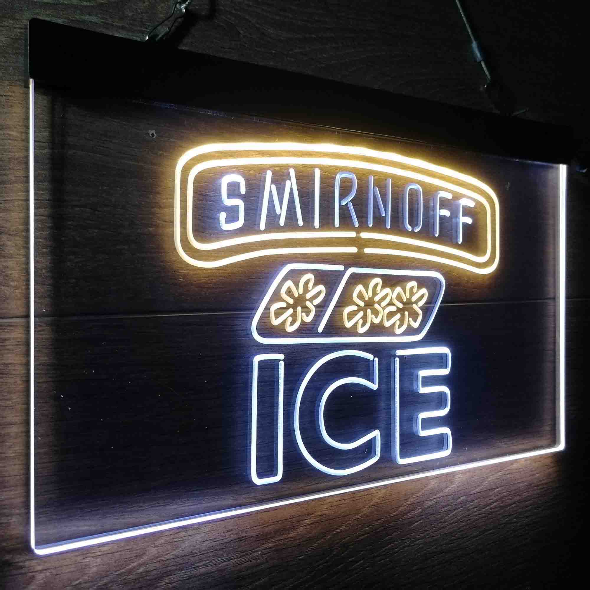 Smirnoff Ice Beverages Neon-Like LED Sign