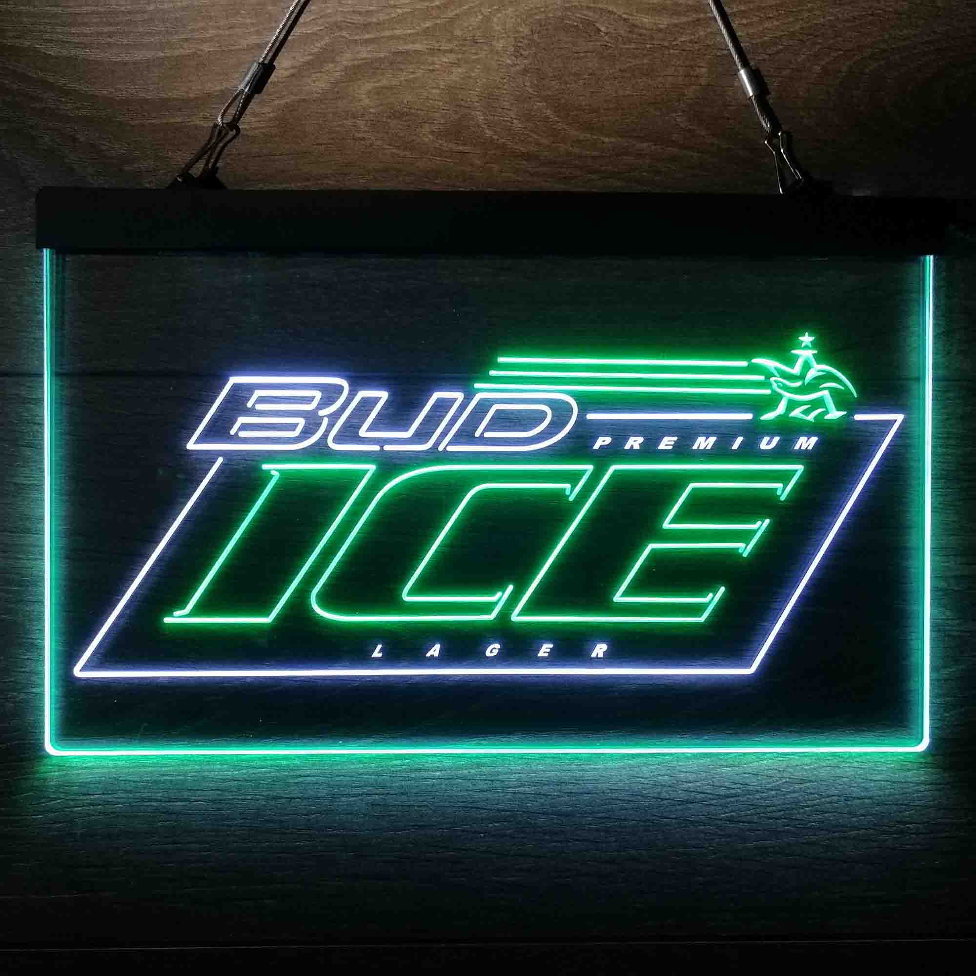 Bud Ice Larger Neon-Like LED Sign