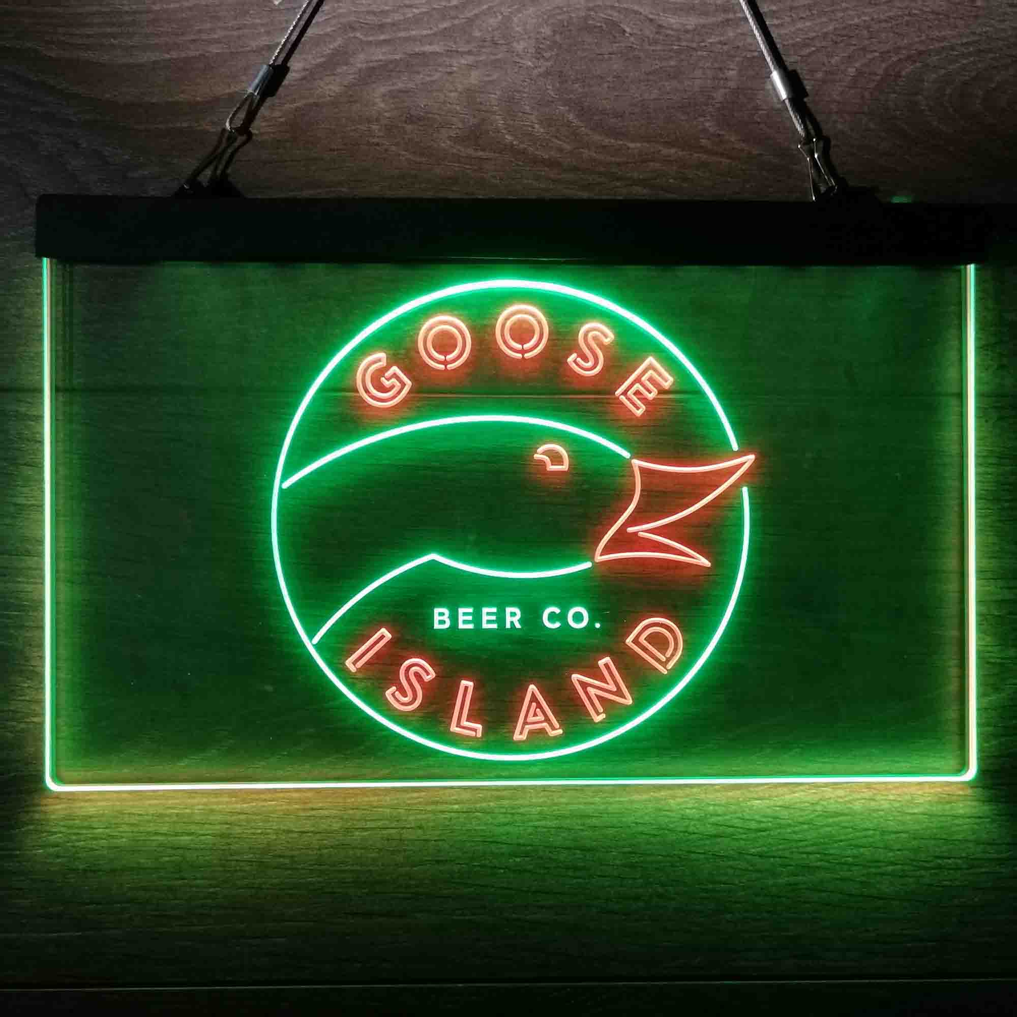 Goose Island Brewery Neon-Like LED Sign