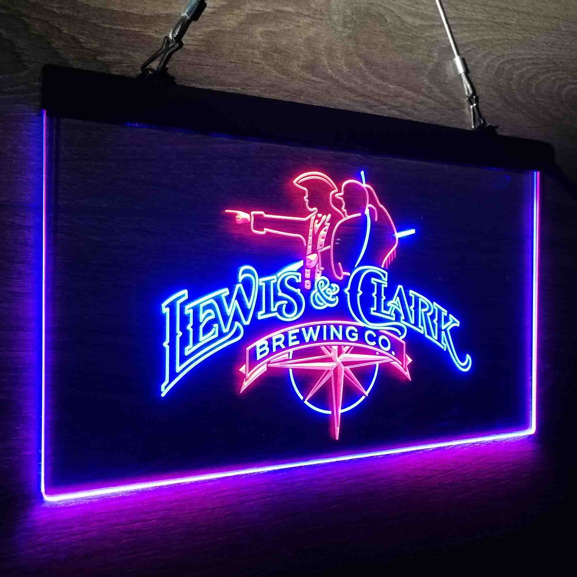 Lewis & Clark Brewing Co. Neon-Like LED Sign - ProLedSign