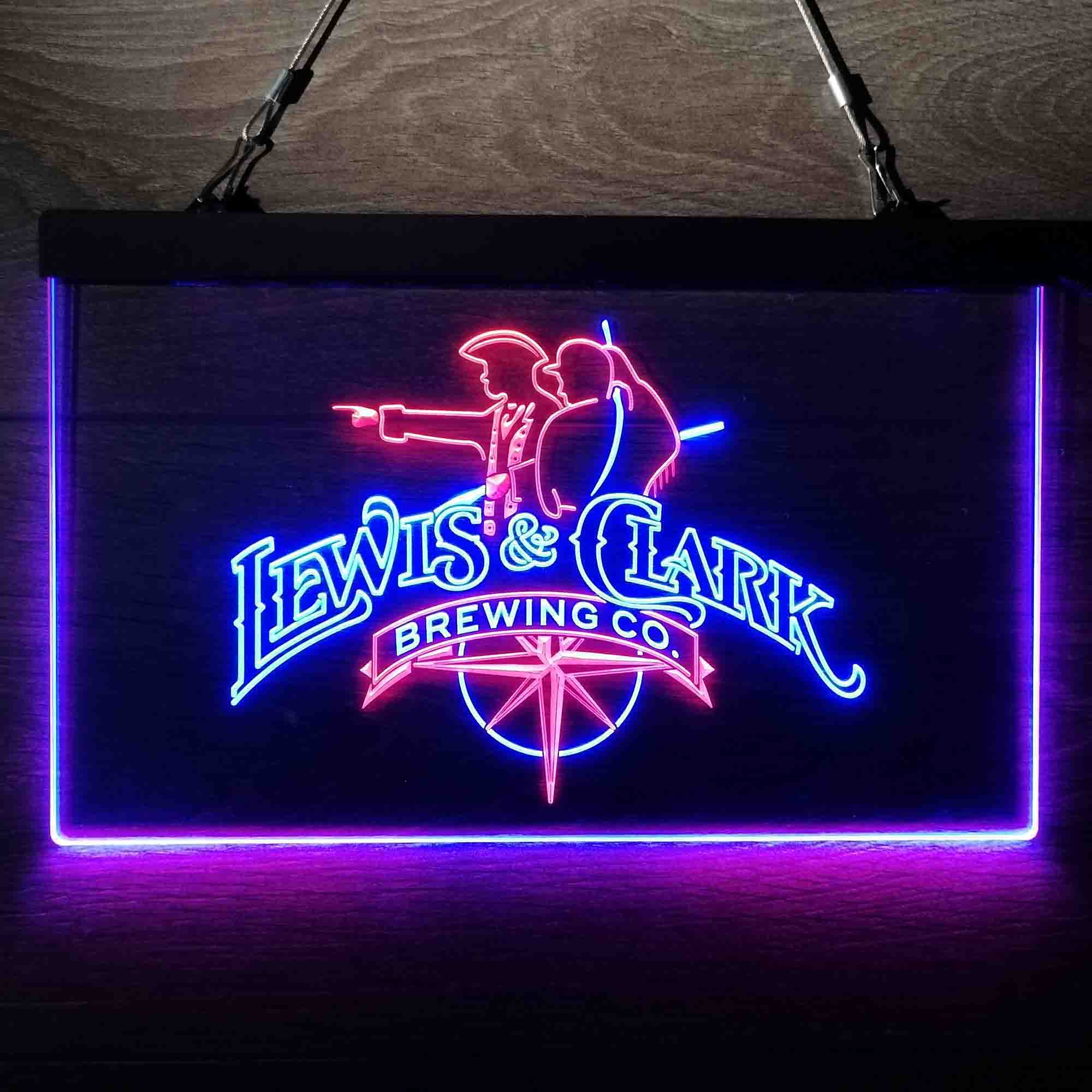 Lewis & Clark Brewing Co. Neon-Like LED Sign
