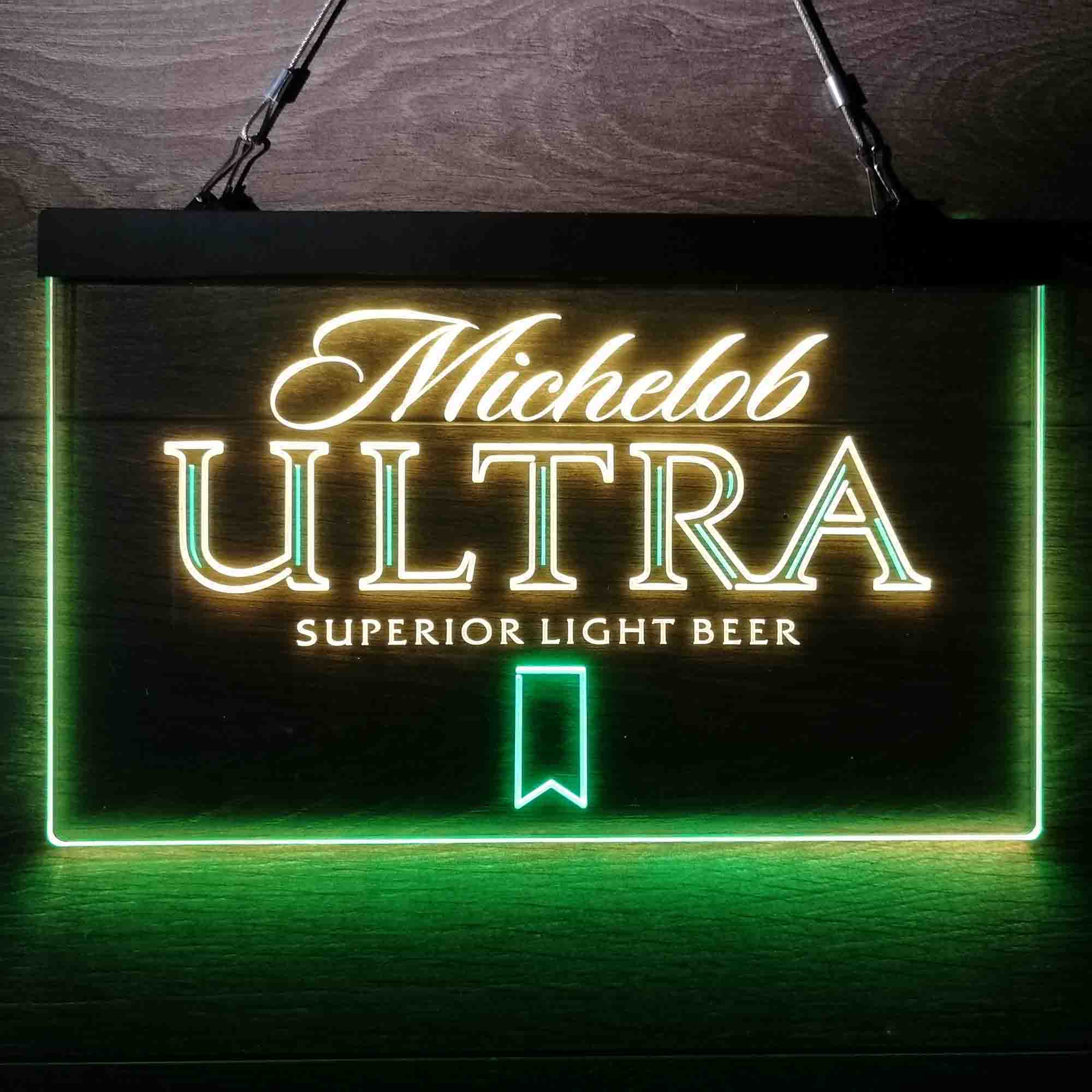 Michelob Ultra Beer Bar Neon LED Sign