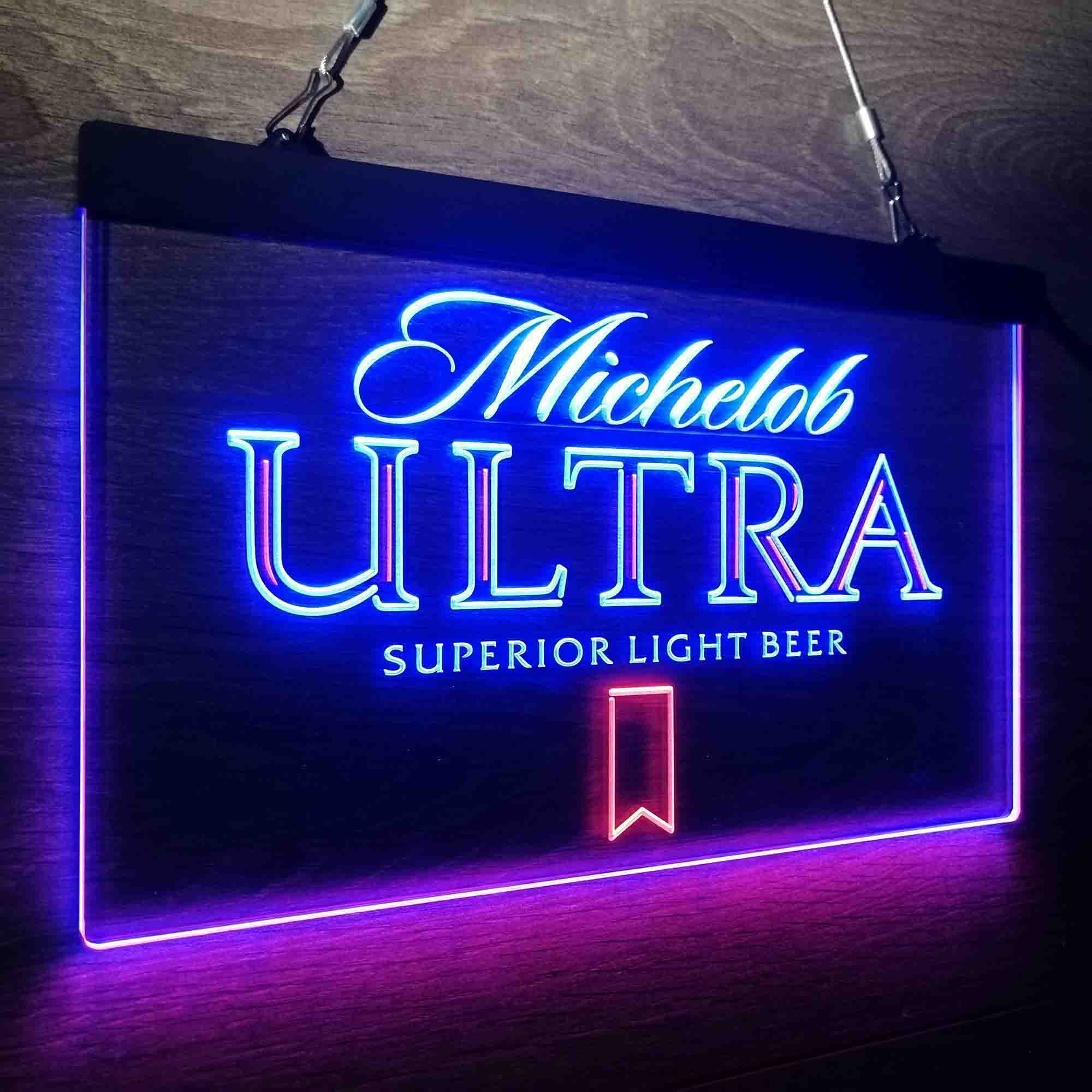 Michelob Ultra Beer Bar Neon LED Sign
