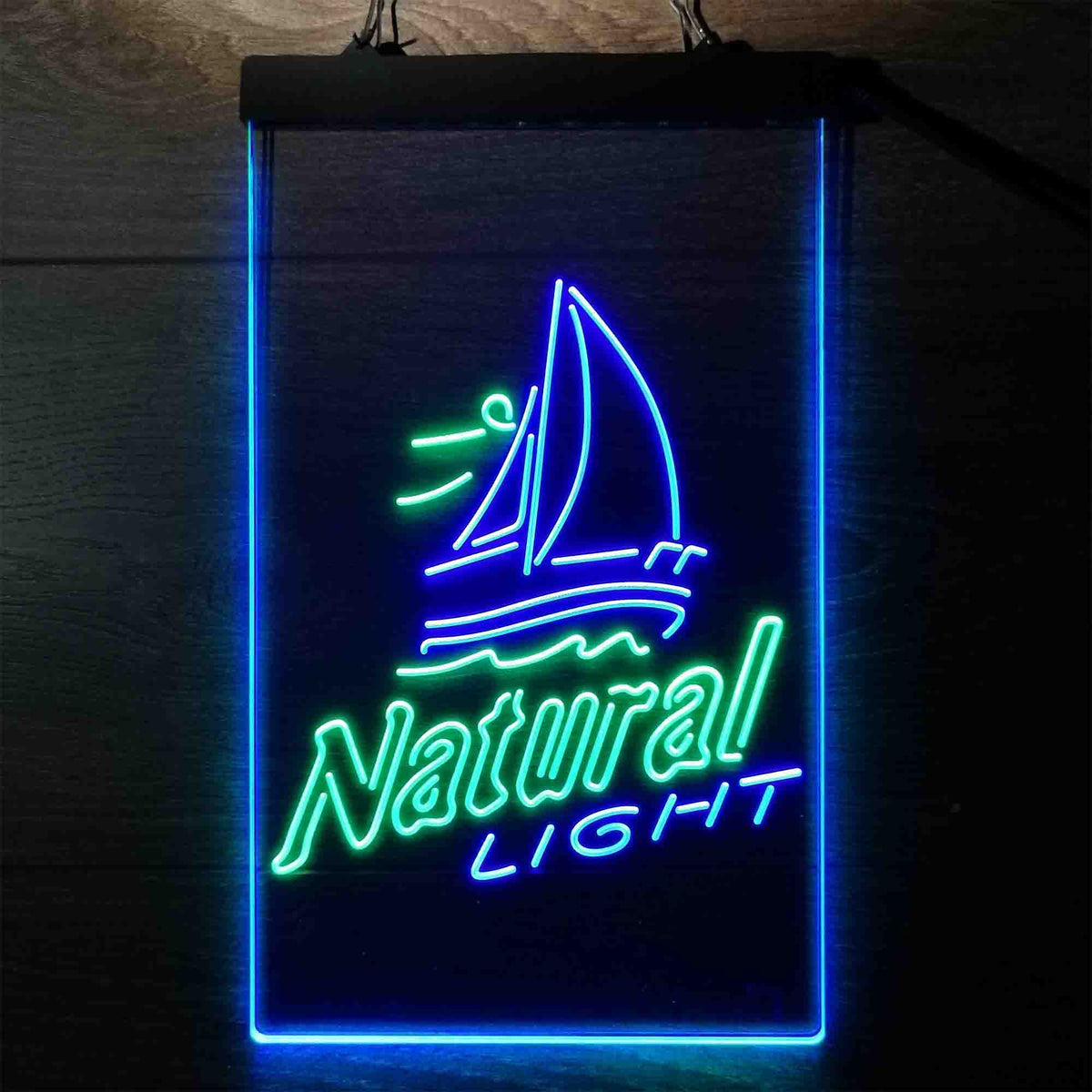 Natural Light Sail boat Neon-Like LED Sign | Home Bar Gift