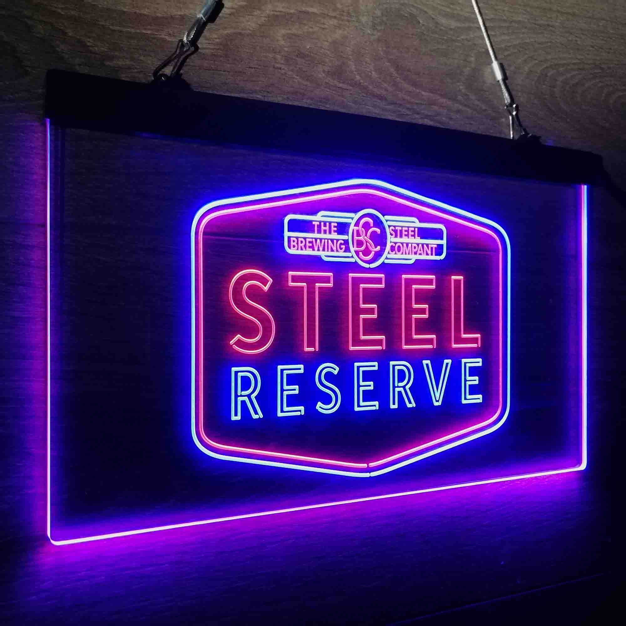 Steel Reserve Brewing Co.  Neon-Like LED Sign - ProLedSign