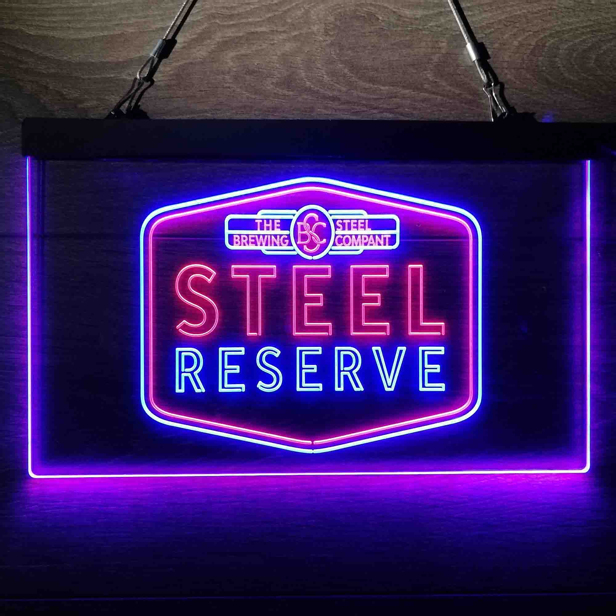 Steel Reserve Brewing Co.  Neon-Like LED Sign - ProLedSign