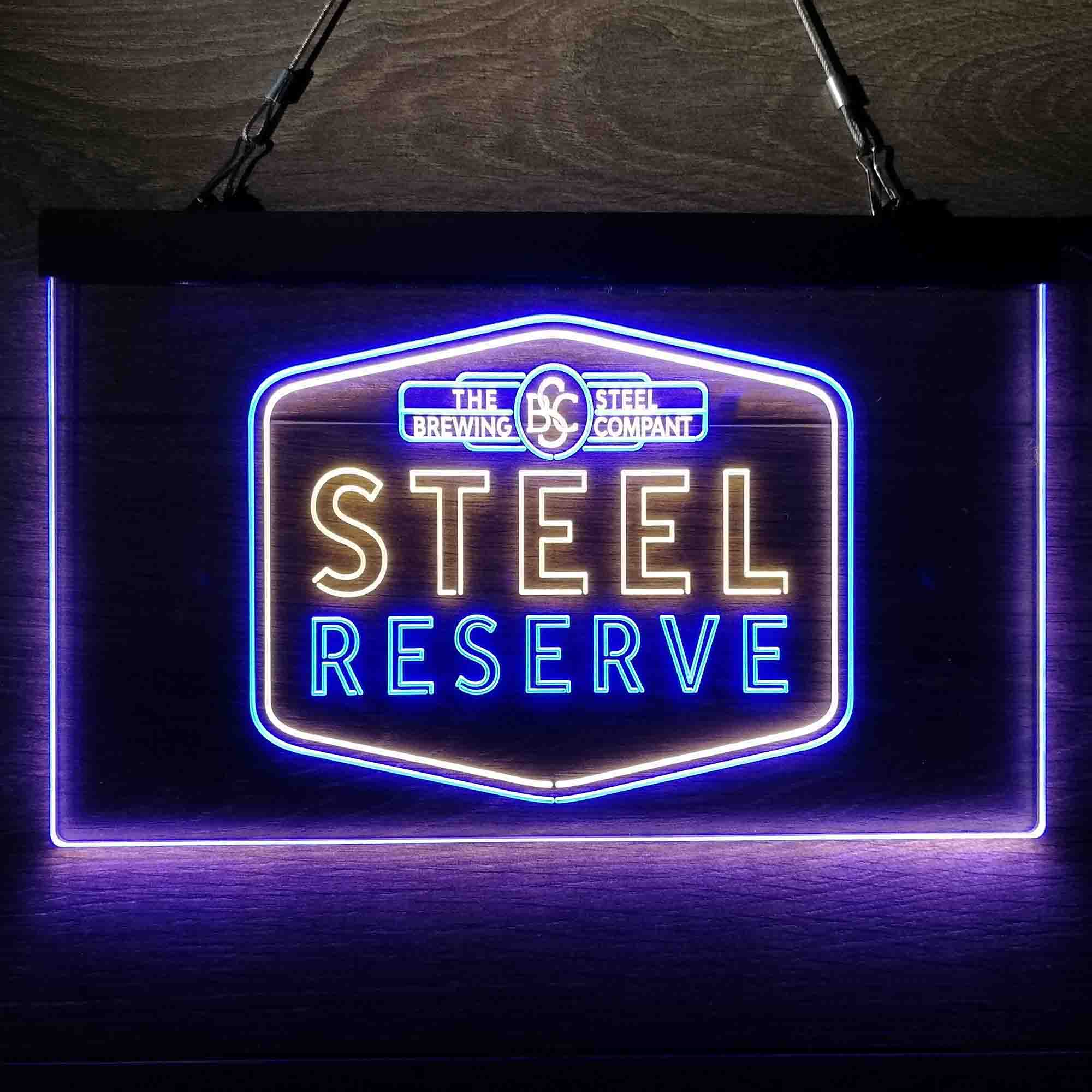 Steel Reserve Brewing Co.  Neon-Like LED Sign - ProLedSign