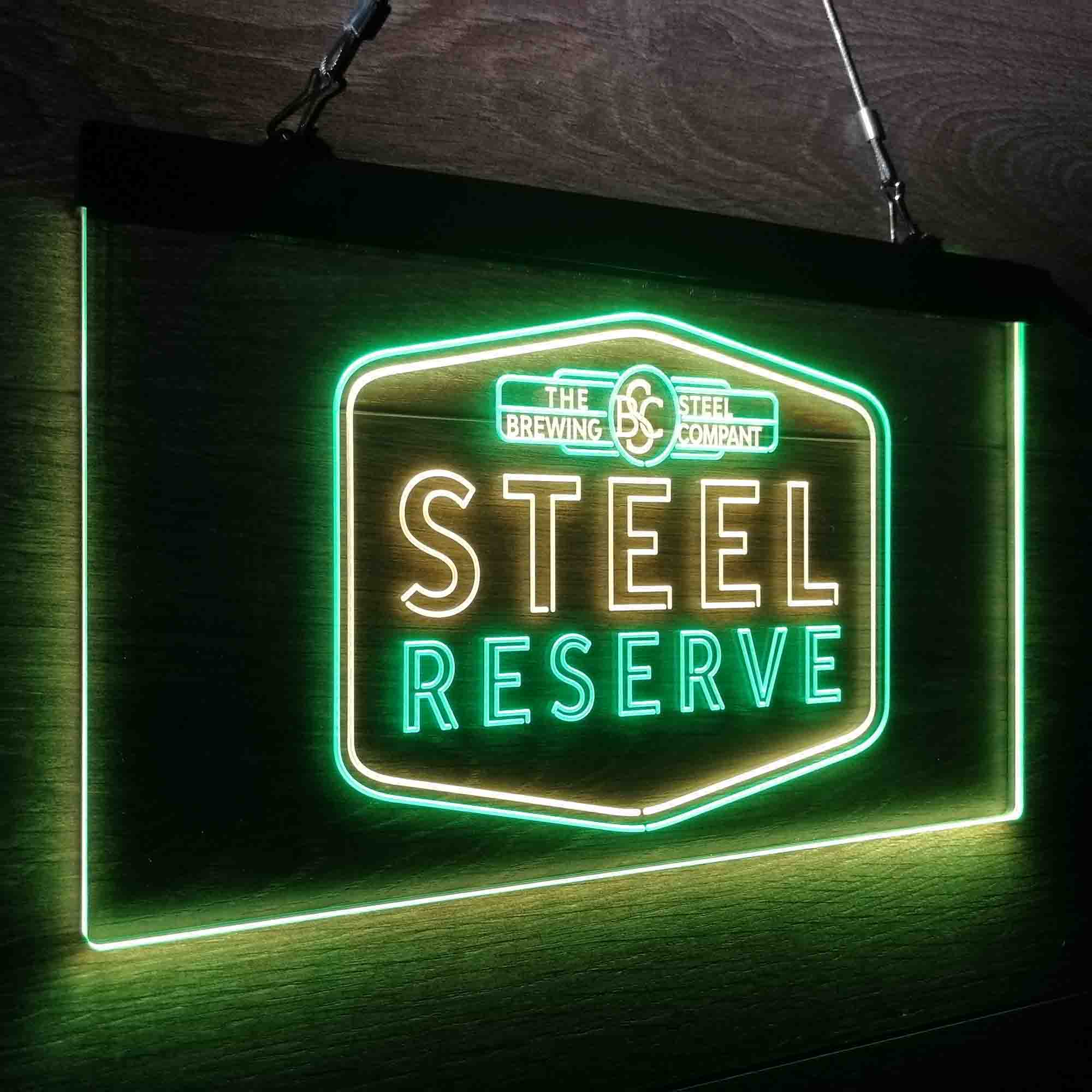 Steel Reserve Brewing Co.  Neon-Like LED Sign - ProLedSign