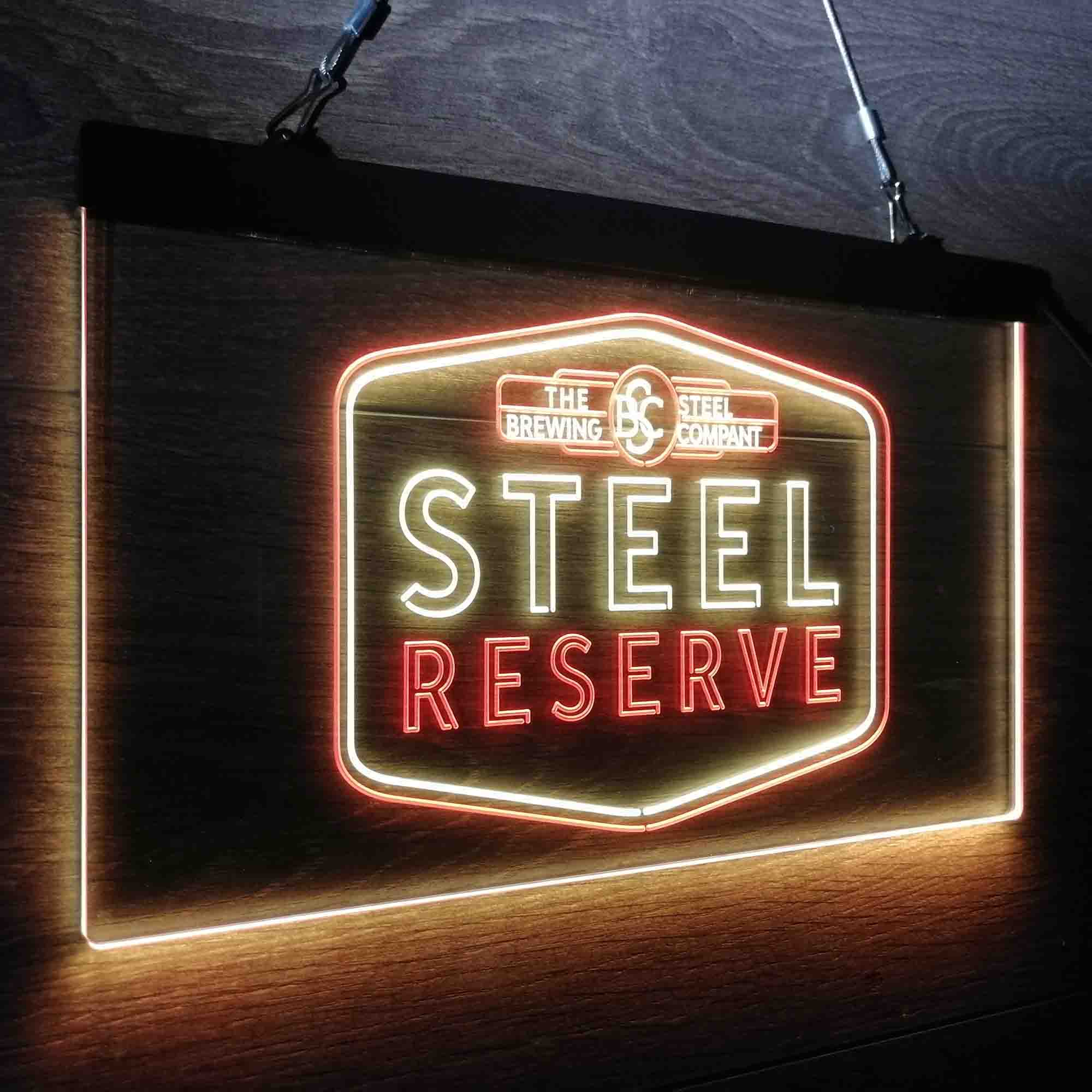 Steel Reserve Brewing Co.  Neon-Like LED Sign - ProLedSign