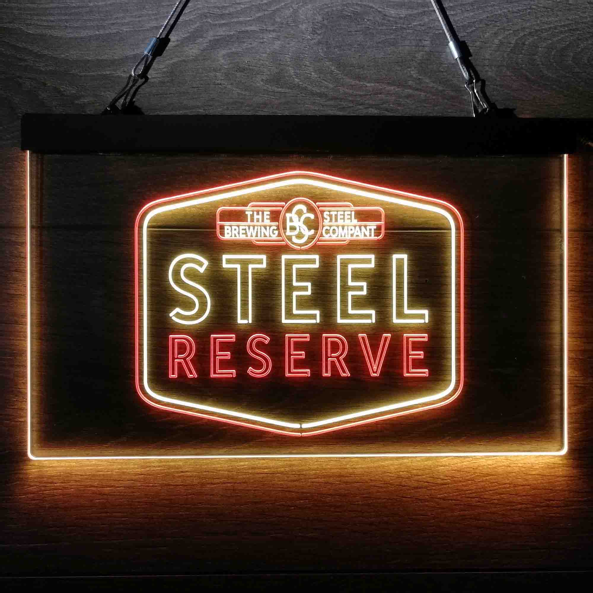 Steel Reserve Brewing Co.  Neon-Like LED Sign - ProLedSign