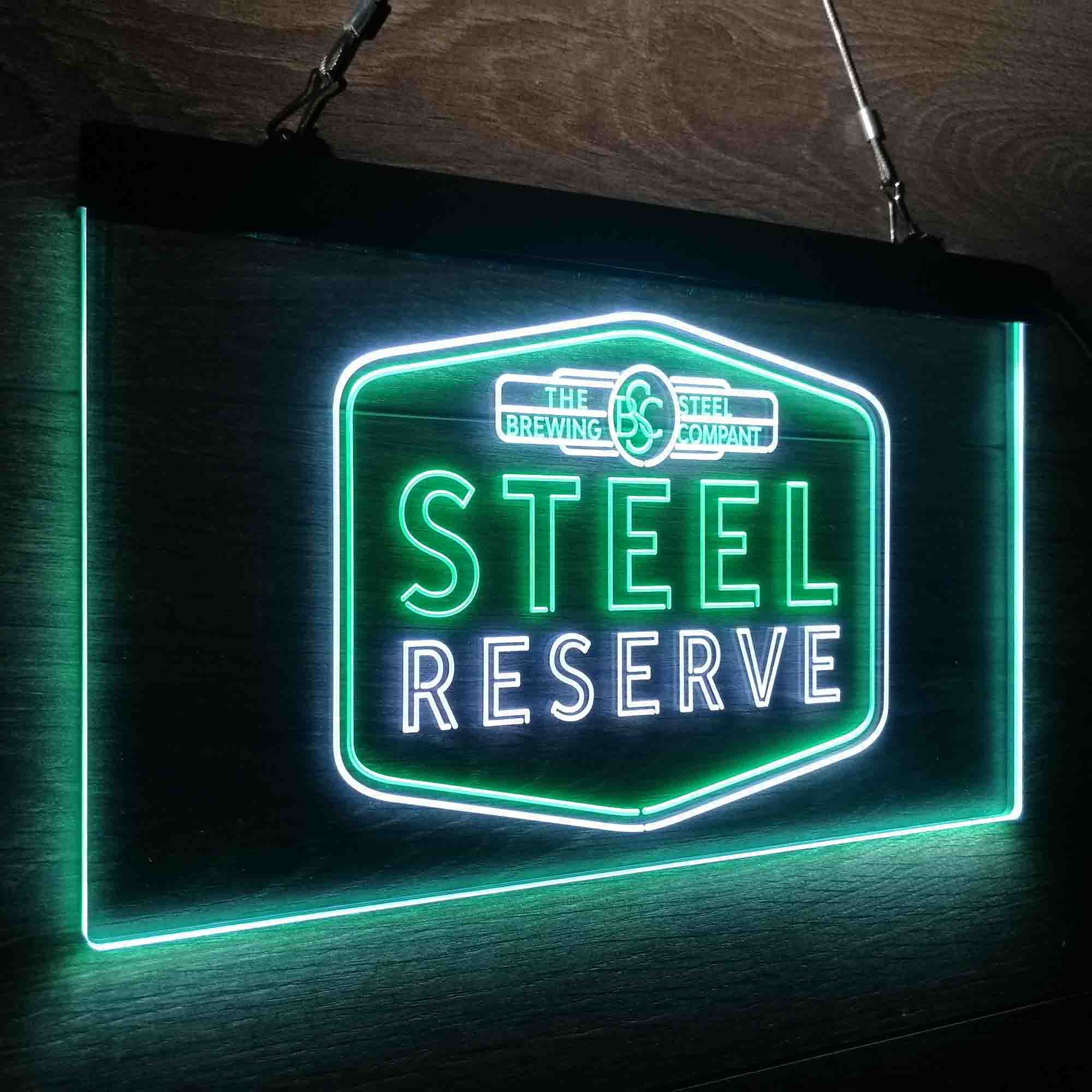 Steel Reserve Brewing Co.  Neon-Like LED Sign - ProLedSign