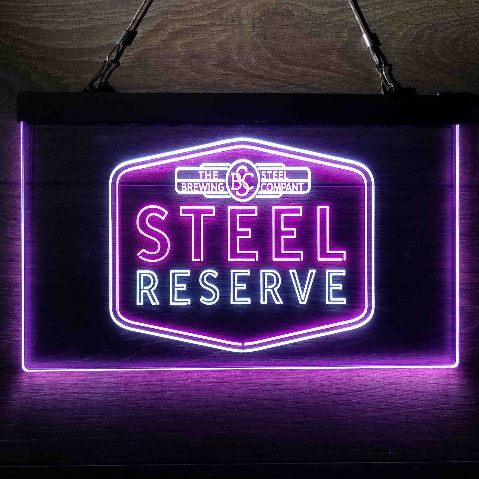 Steel Reserve Brewing Co.  Neon-Like LED Sign - ProLedSign