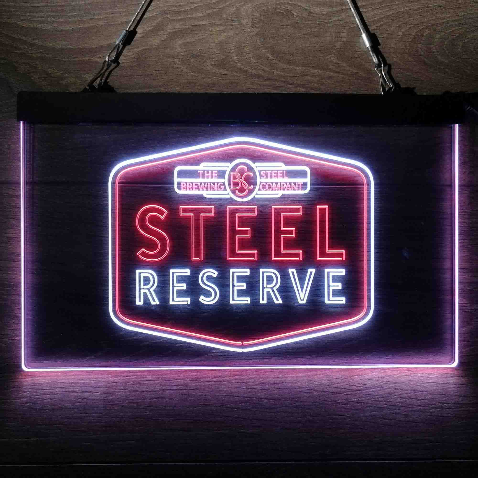 Steel Reserve Brewing Co.  Neon-Like LED Sign - ProLedSign