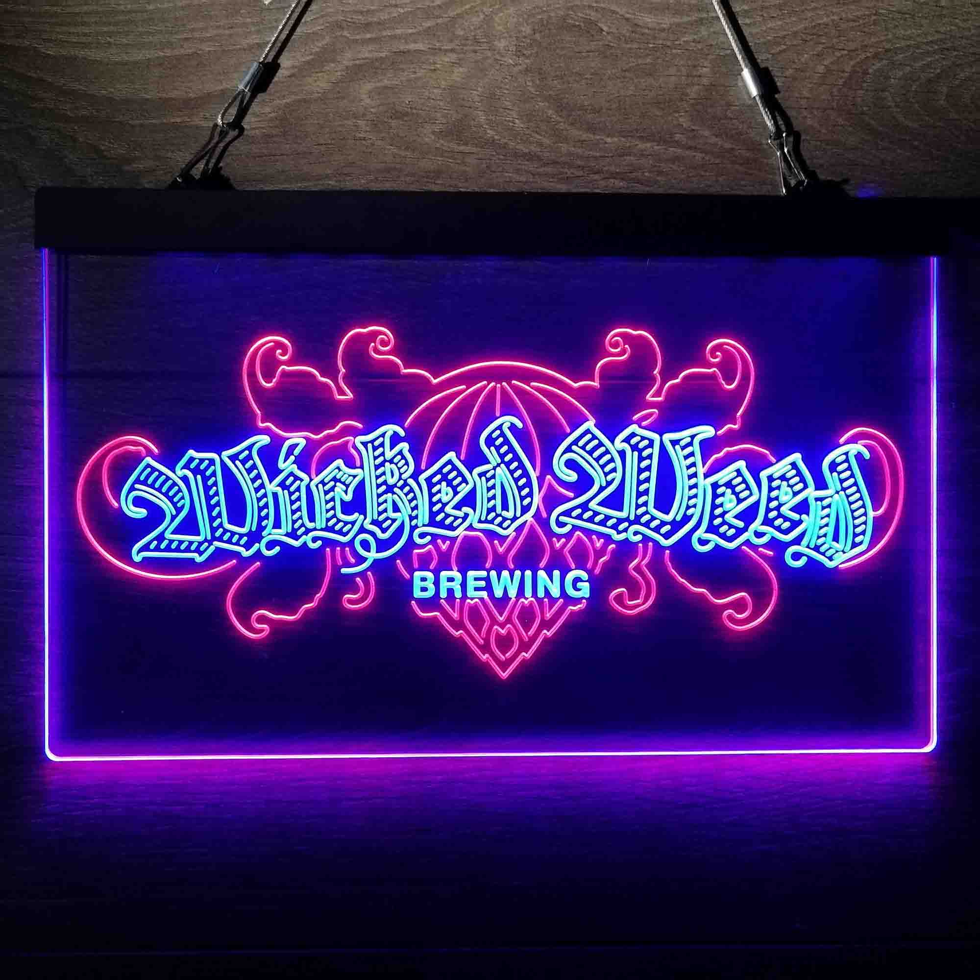 Wicked Weed Brewing Co.  Neon-Like LED Sign - ProLedSign